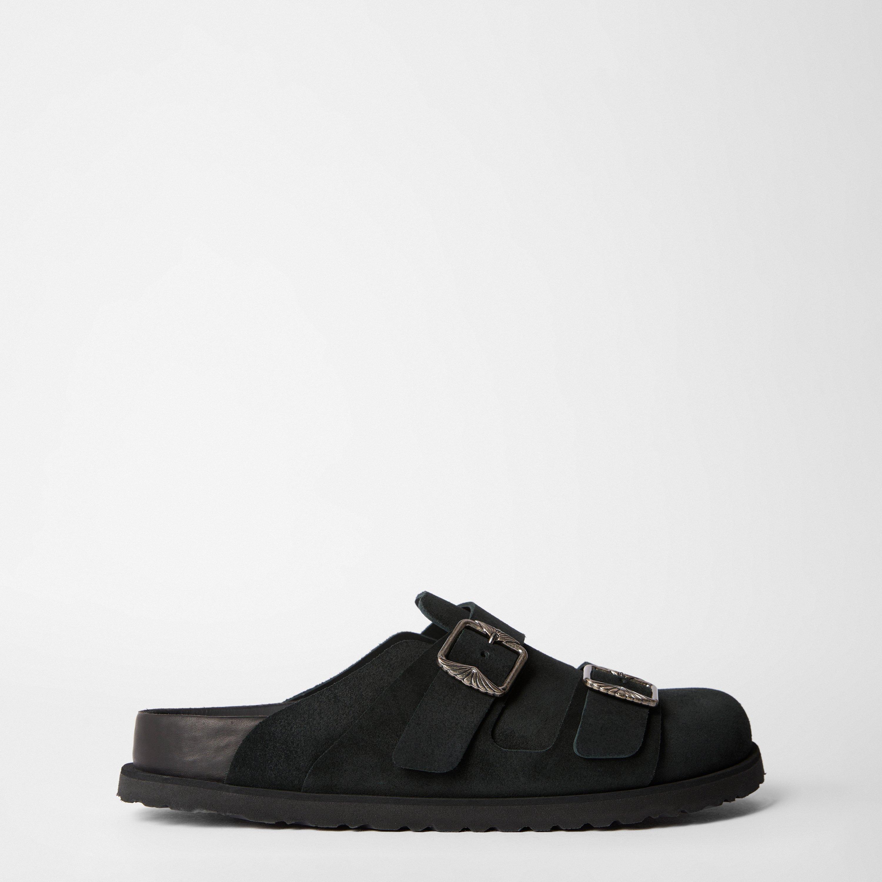 Birkenstock 1774 Women's West Cork-Latex Clogs - Black - Size 5.5 (39)