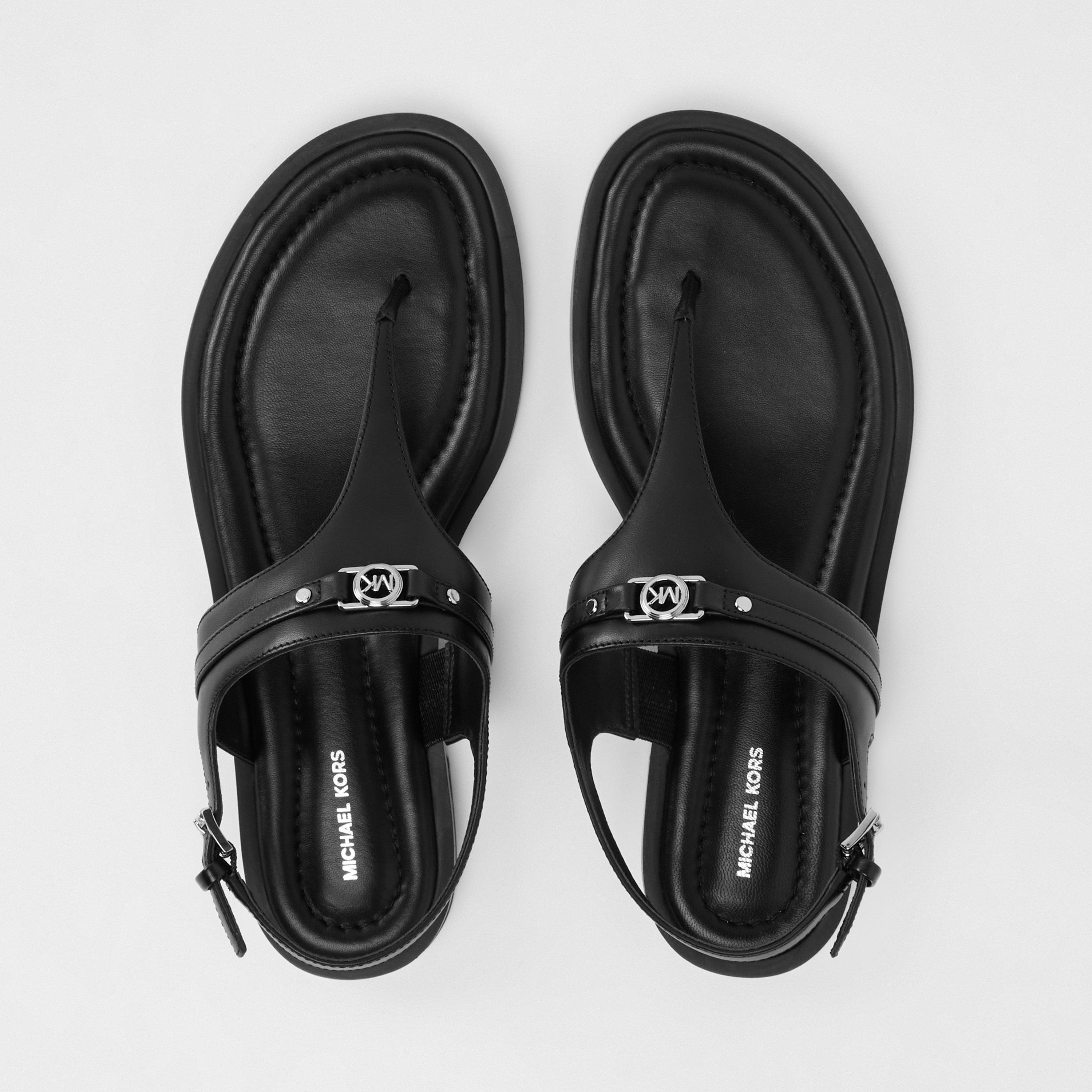 Black - MICHAEL Michael Kors - Women's Mandy Flat Sandals - 5