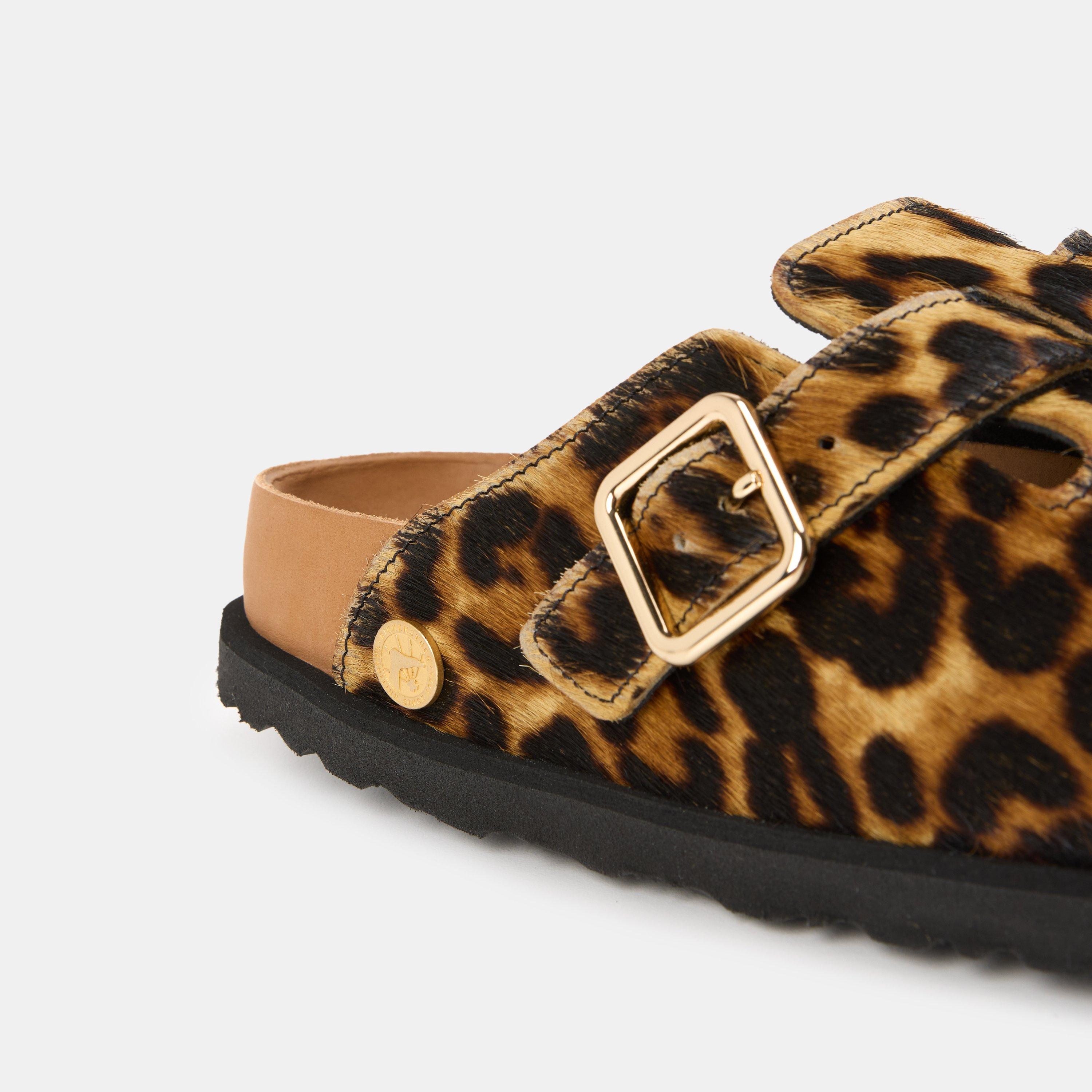 Leopard PnyHair - Birkenstock 1774 - Women's Clogs - 4