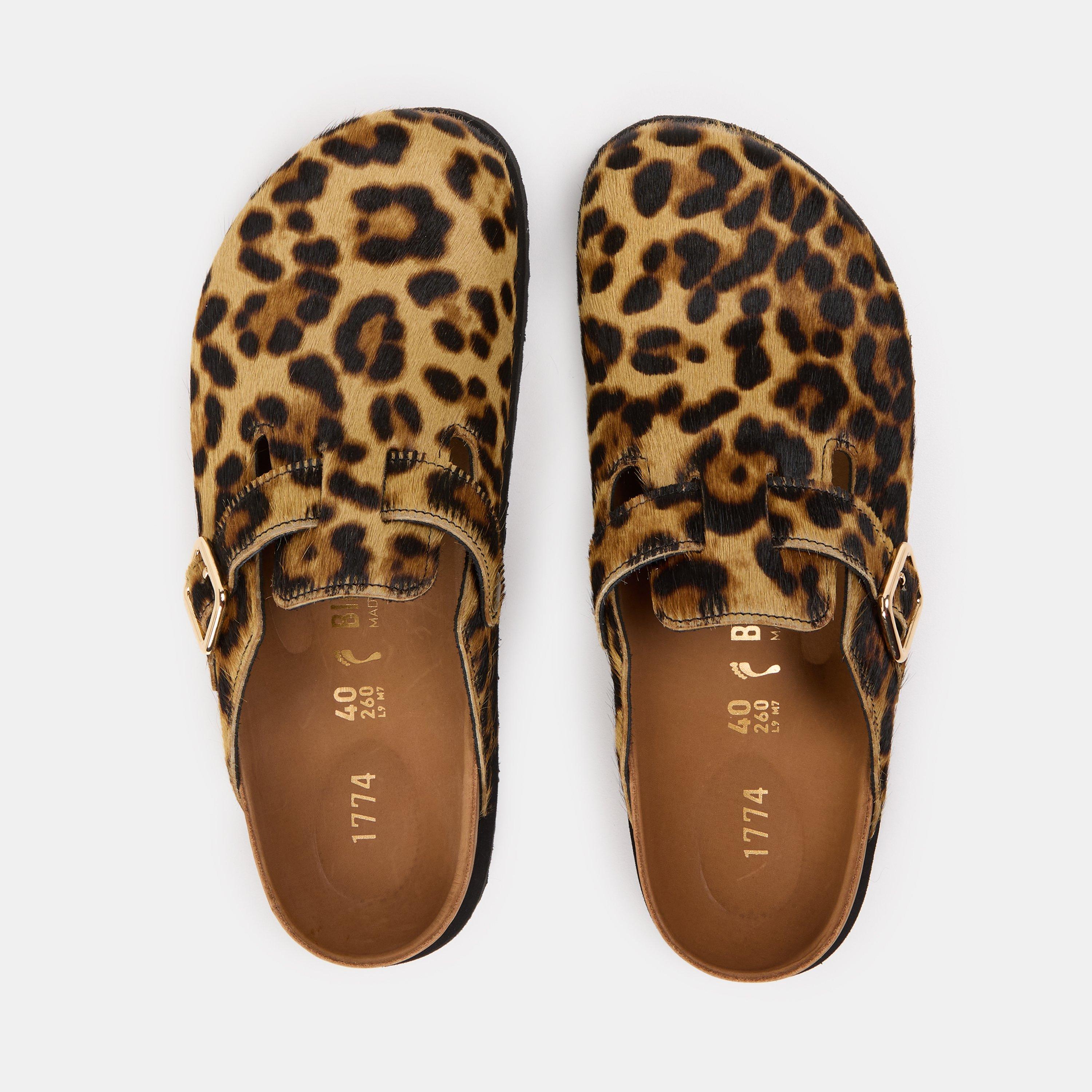 Leopard PnyHair - Birkenstock 1774 - Women's Clogs - 5