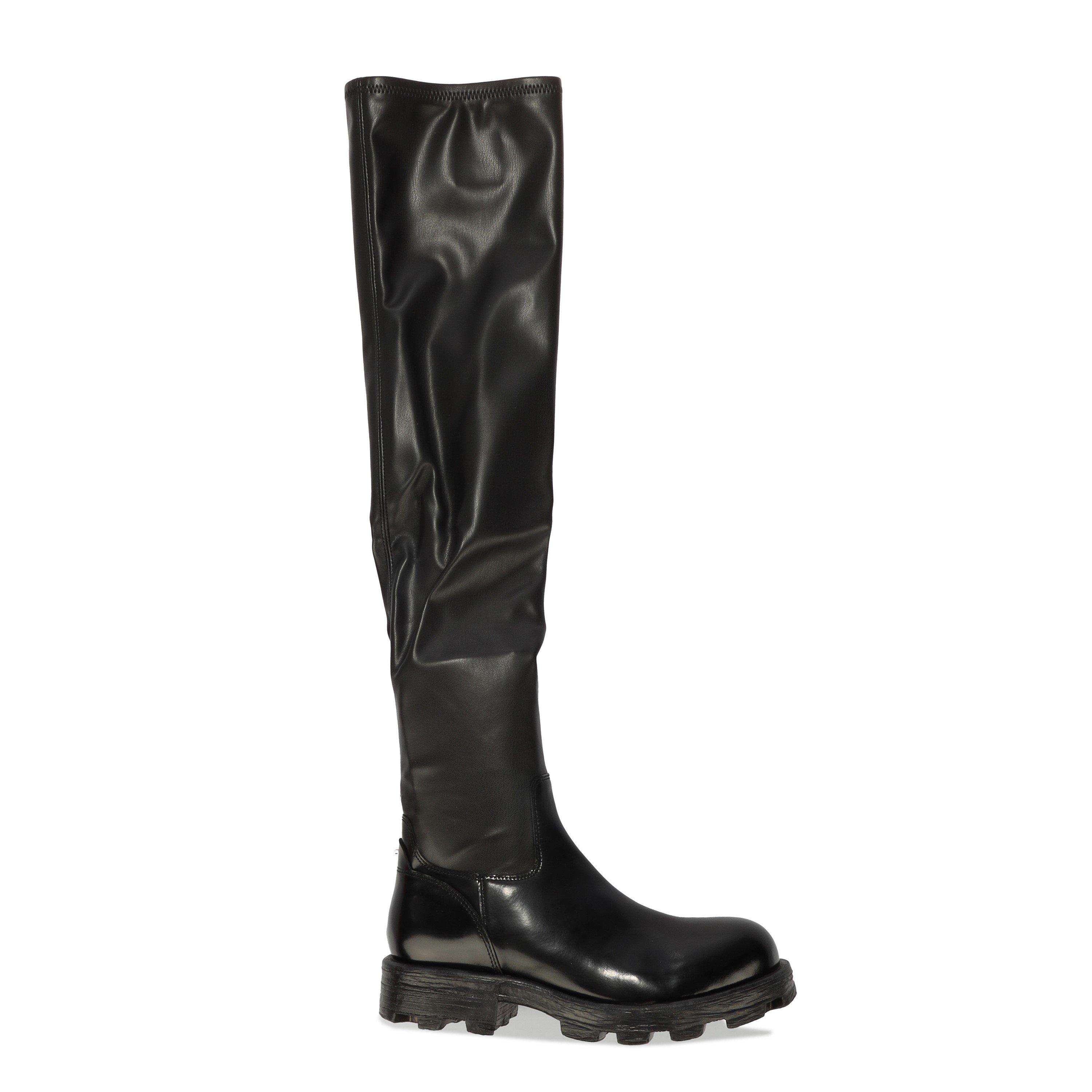 Diesel Women's Over The Knee Boots - Black - 4.5 (37)