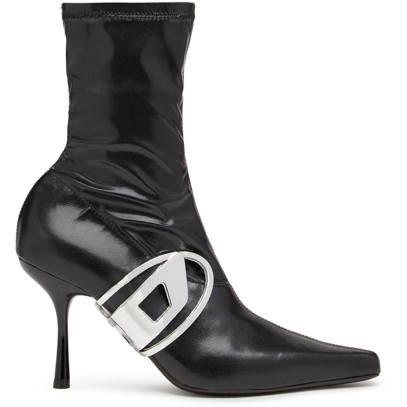 Black - Diesel - Women's Over the Knee Boots - 1