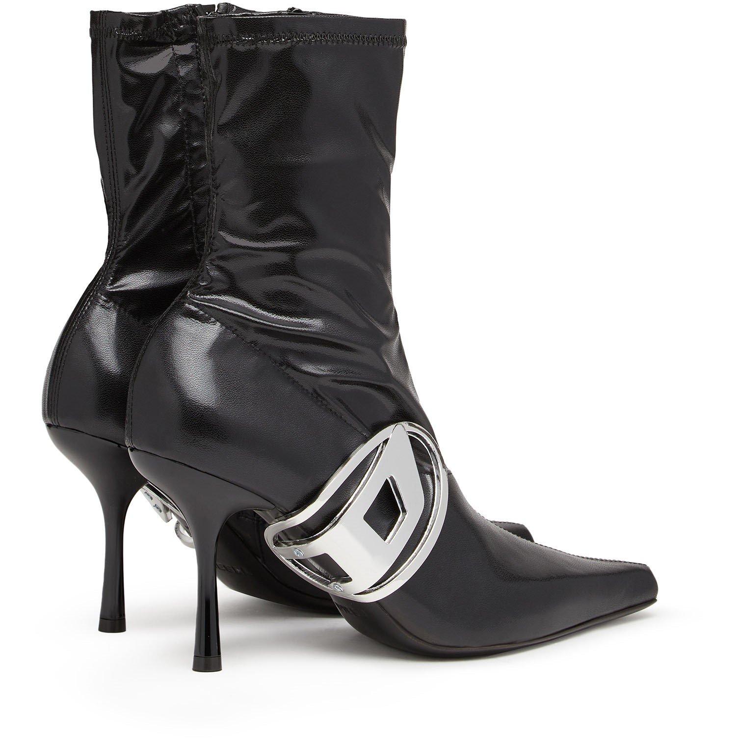 Black - Diesel - Women's Over the Knee Boots - 3