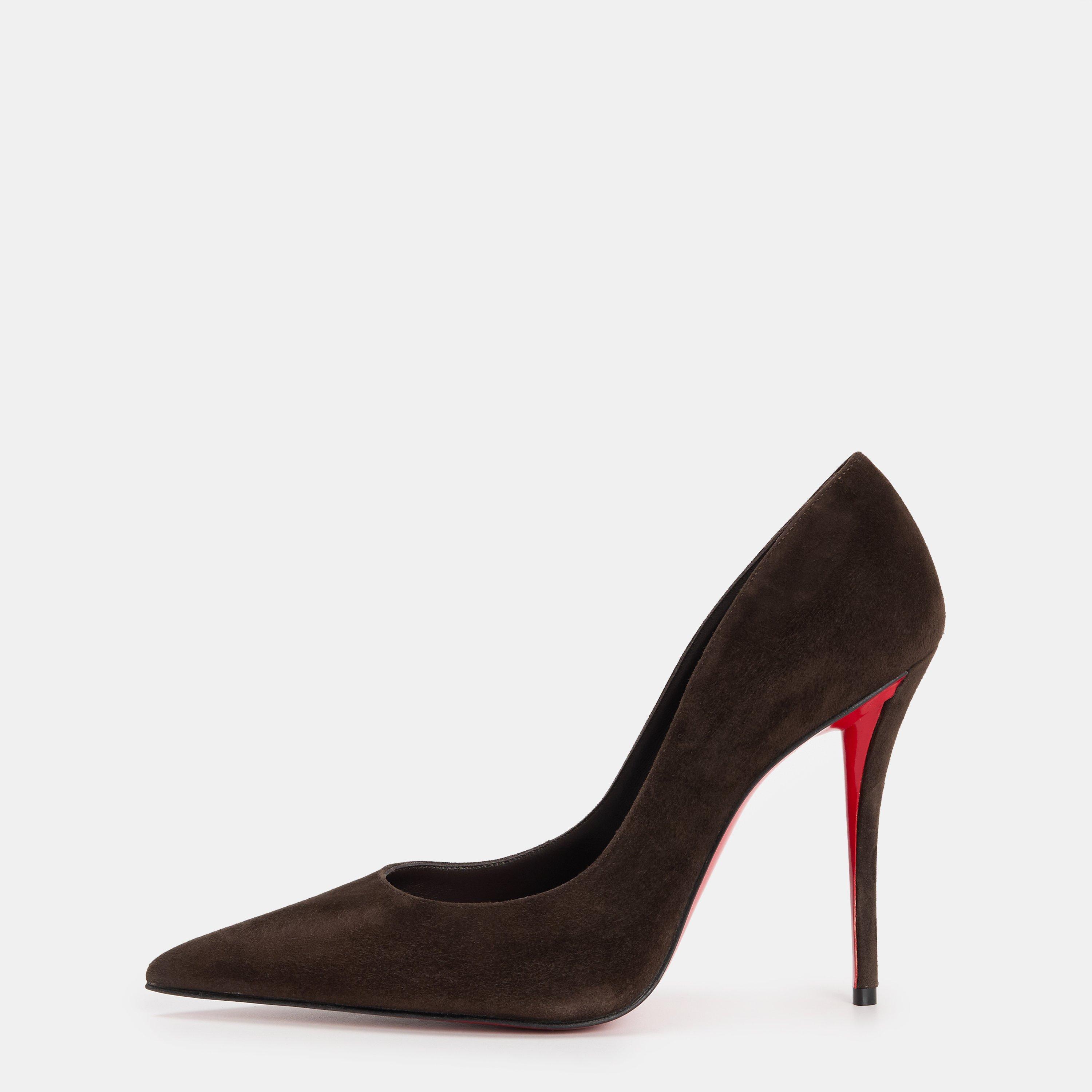 Velours Café - Christian Louboutin - Women's Stiletto Heels - 2