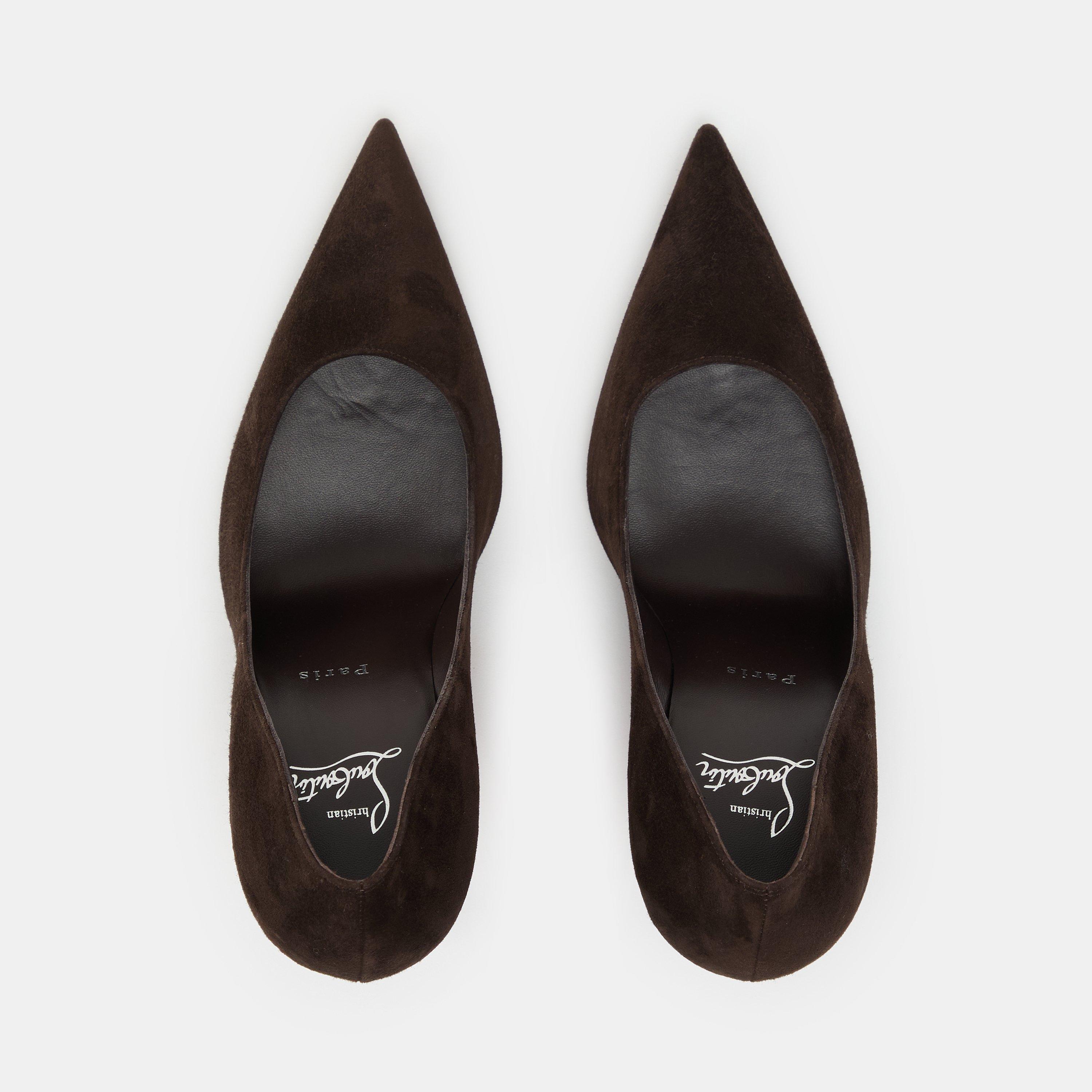 Velours Café - Christian Louboutin - Women's Stiletto Heels - 5