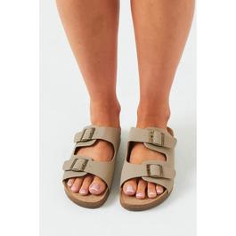 Missy Empire Croc Effect Sandals