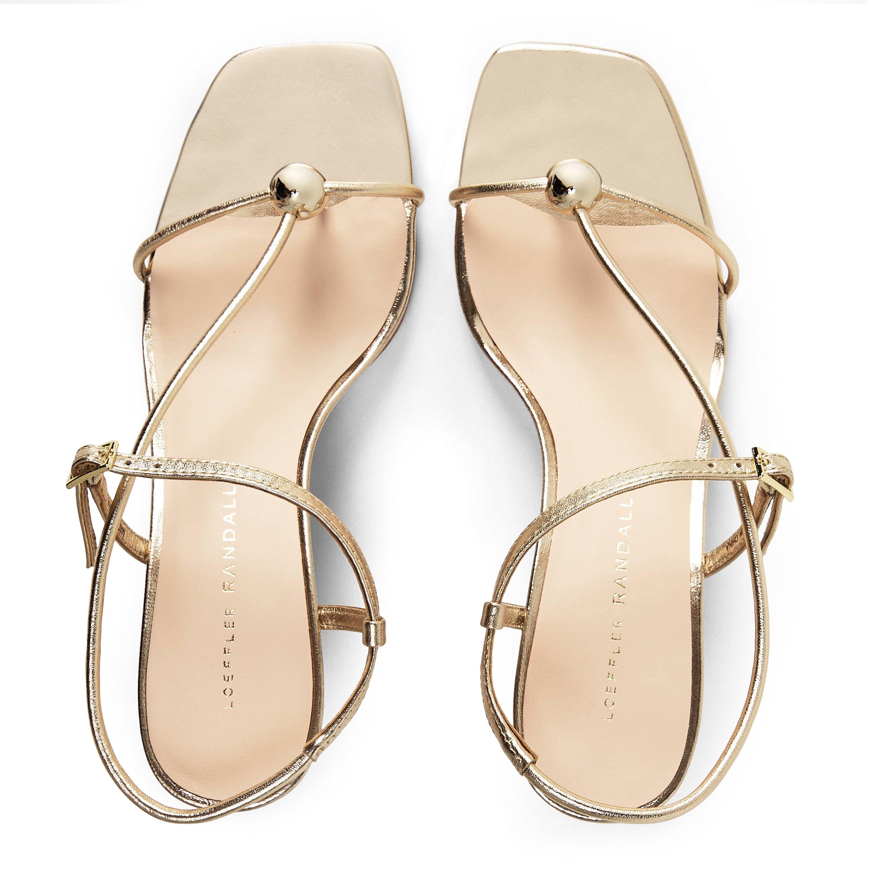 Champagne - Loeffler Randall - Women's Triana Heeled Sandals - 4