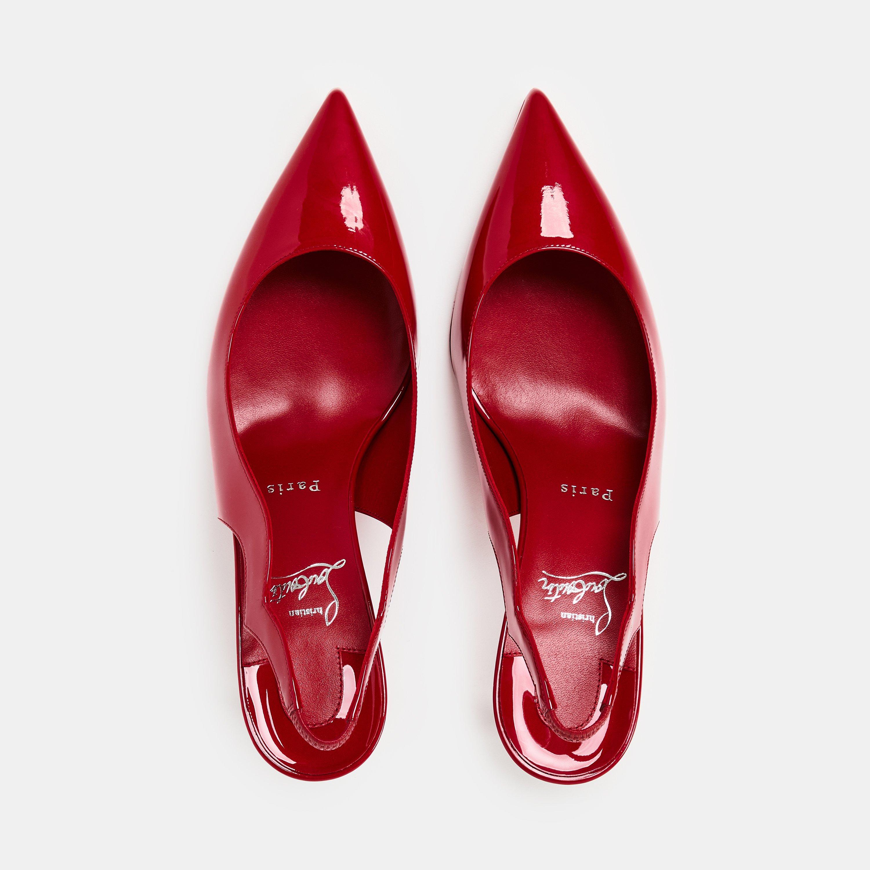 Loubi - Christian Louboutin - Women's Slingbacks Shoe - 5