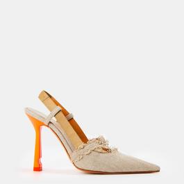 Off White Women's High Slingback Sandals