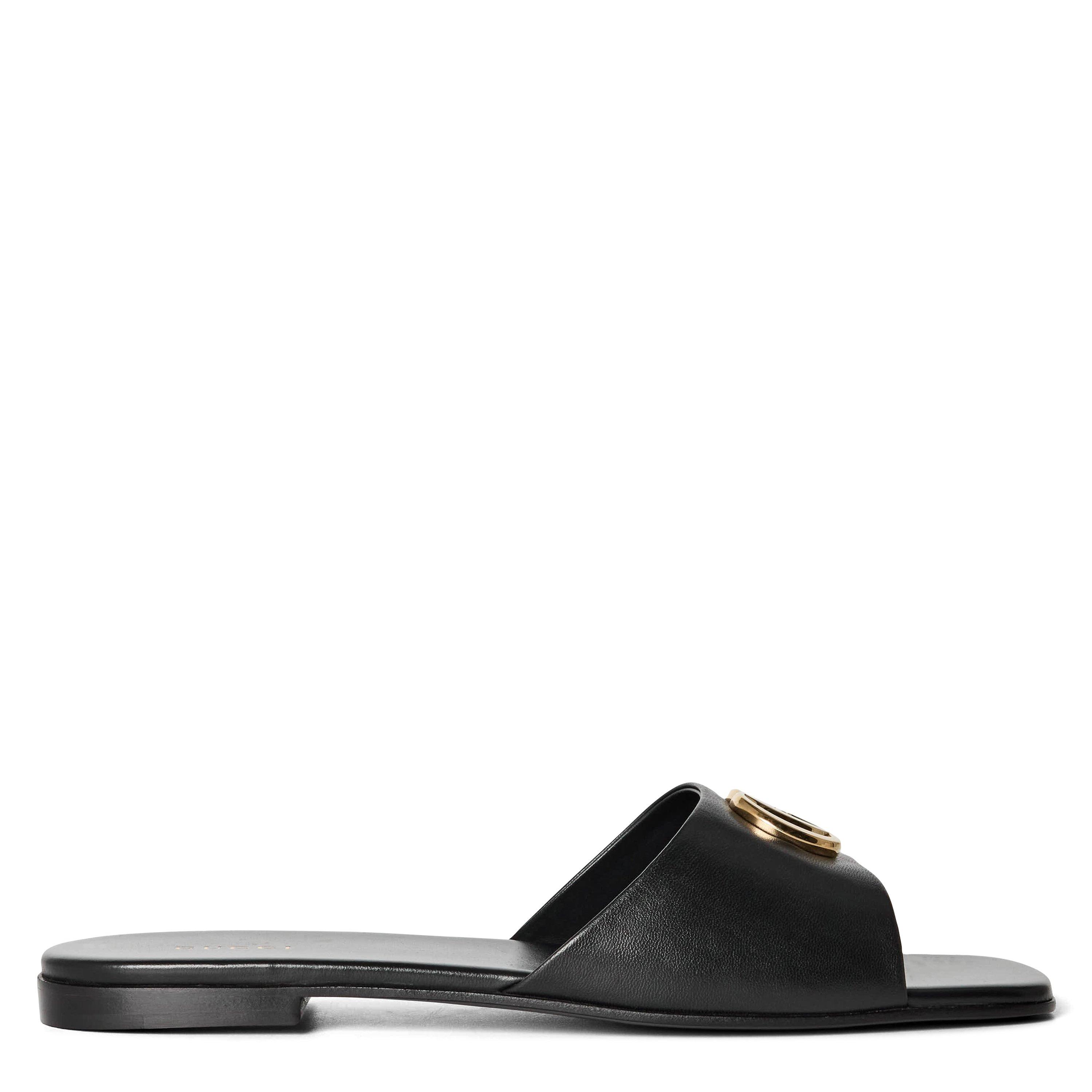 Black - Gucci - Gucci Marmont Slide Ld64 - 1