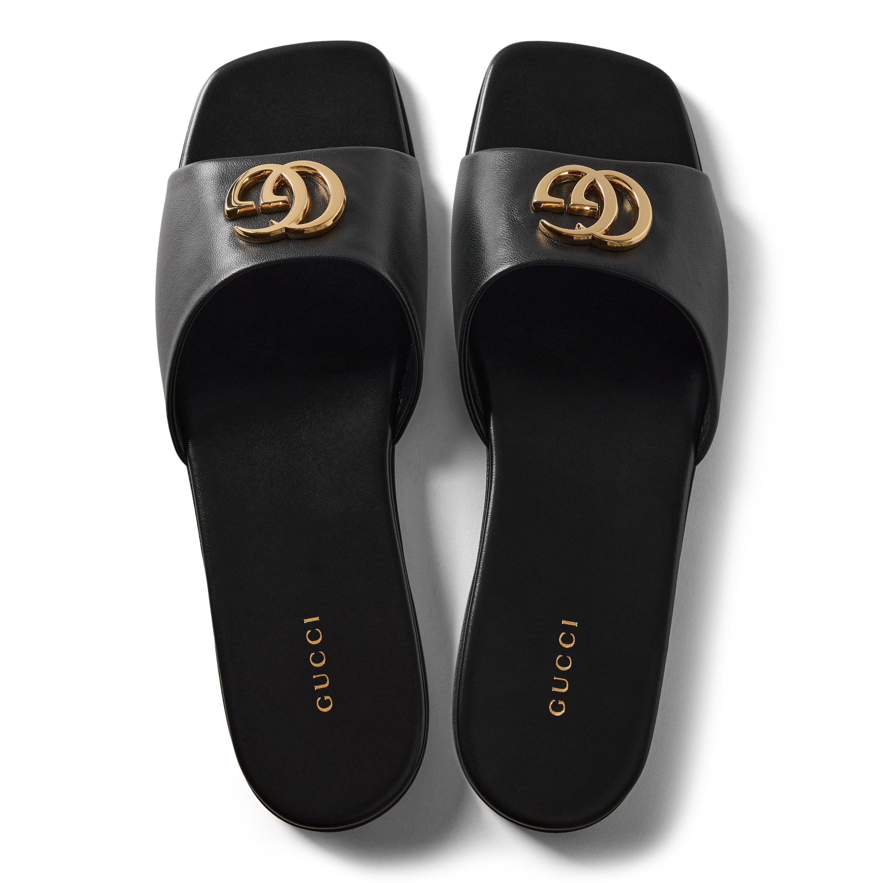 Black - Gucci - Gucci Marmont Slide Ld64 - 4