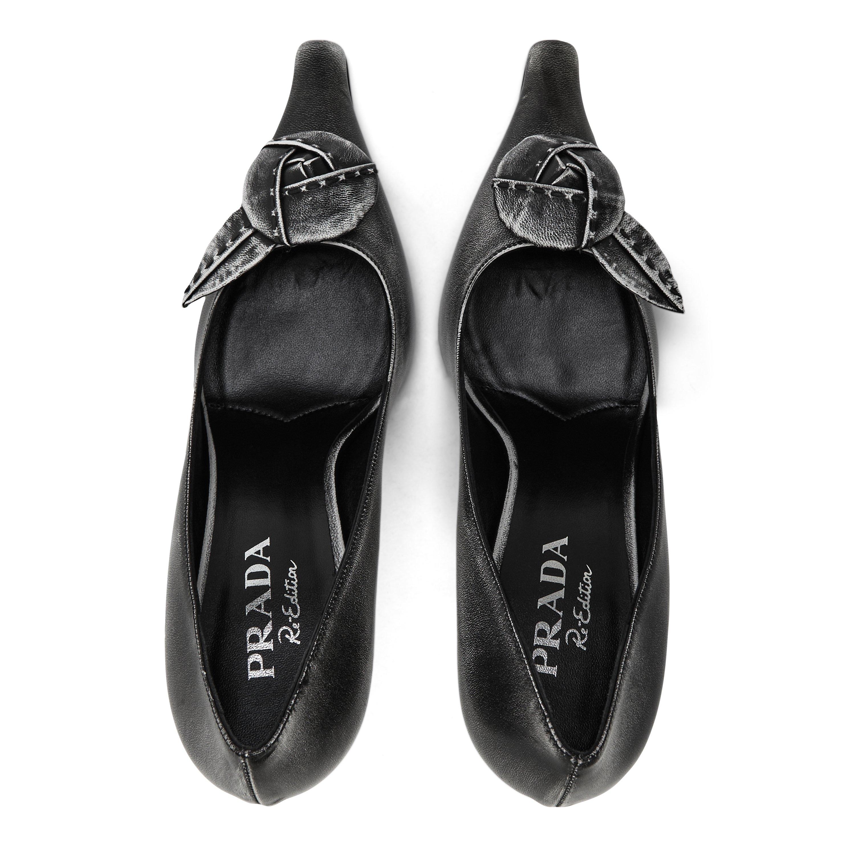 Vintage Black - Prada - Prada Rose Heel Ld64 - 4