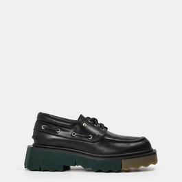 Off White Off Spng Boat Shoes Ld99