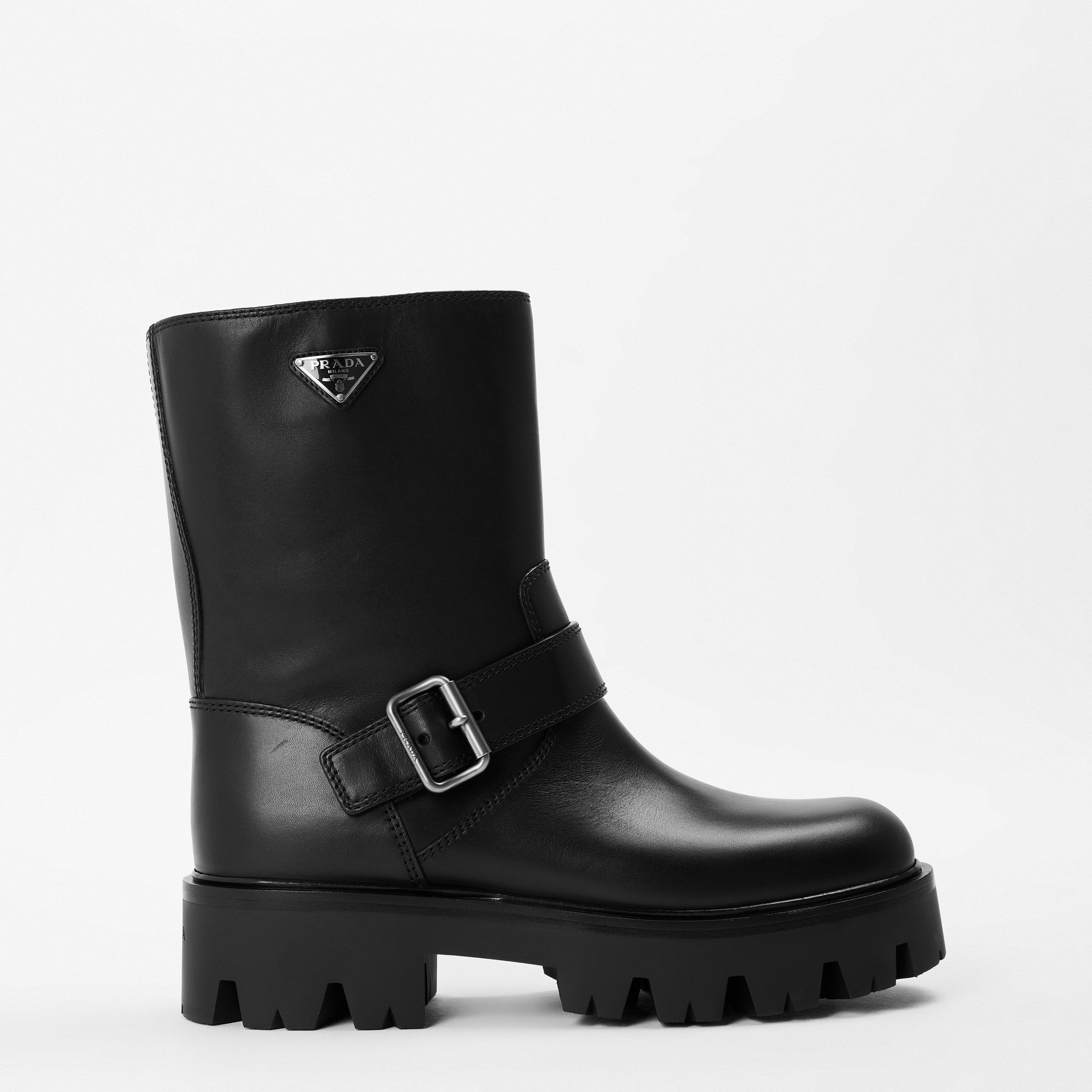 Prada Women's Biker Boots | Cruise Fashion