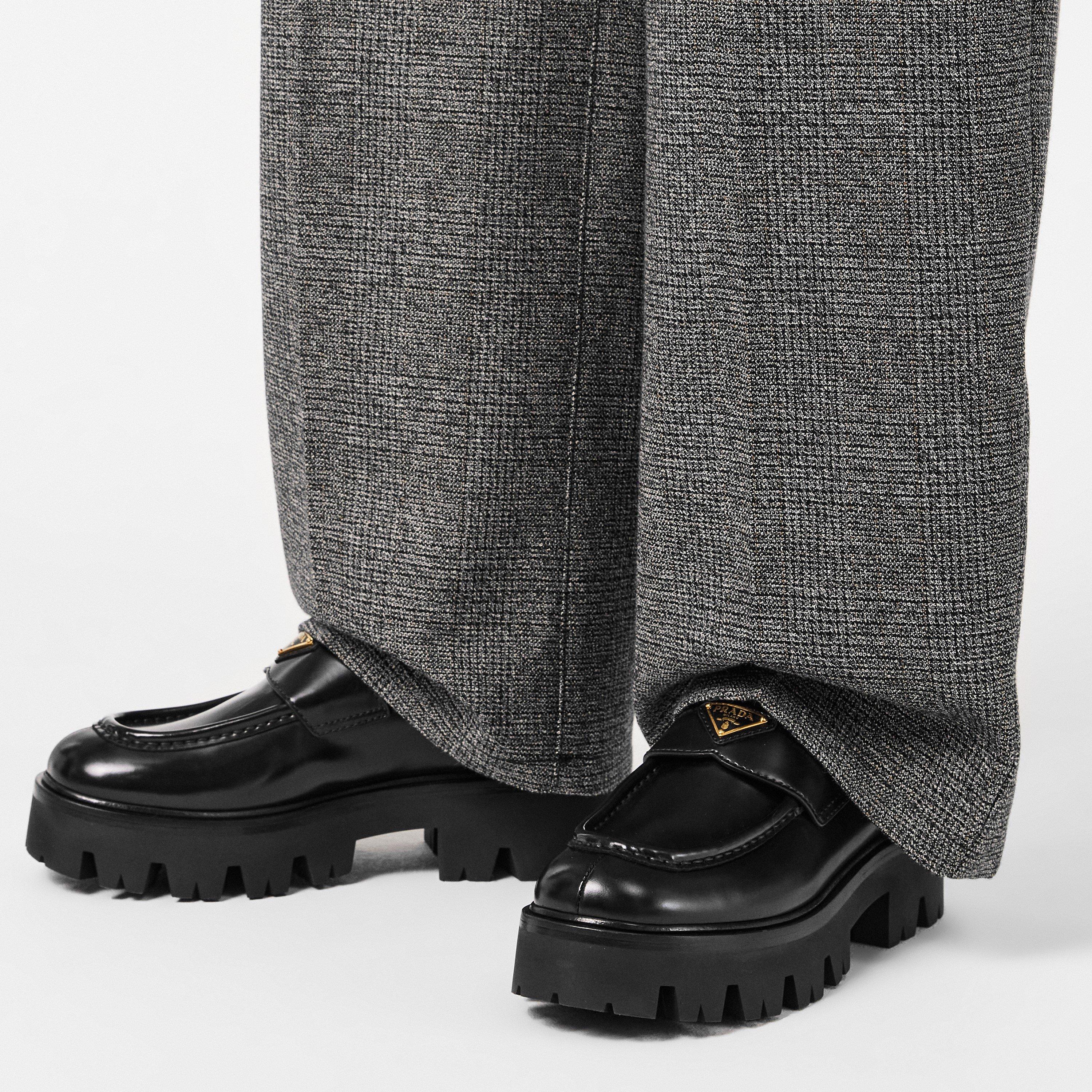 Black - Prada - Women's Loafers - 3