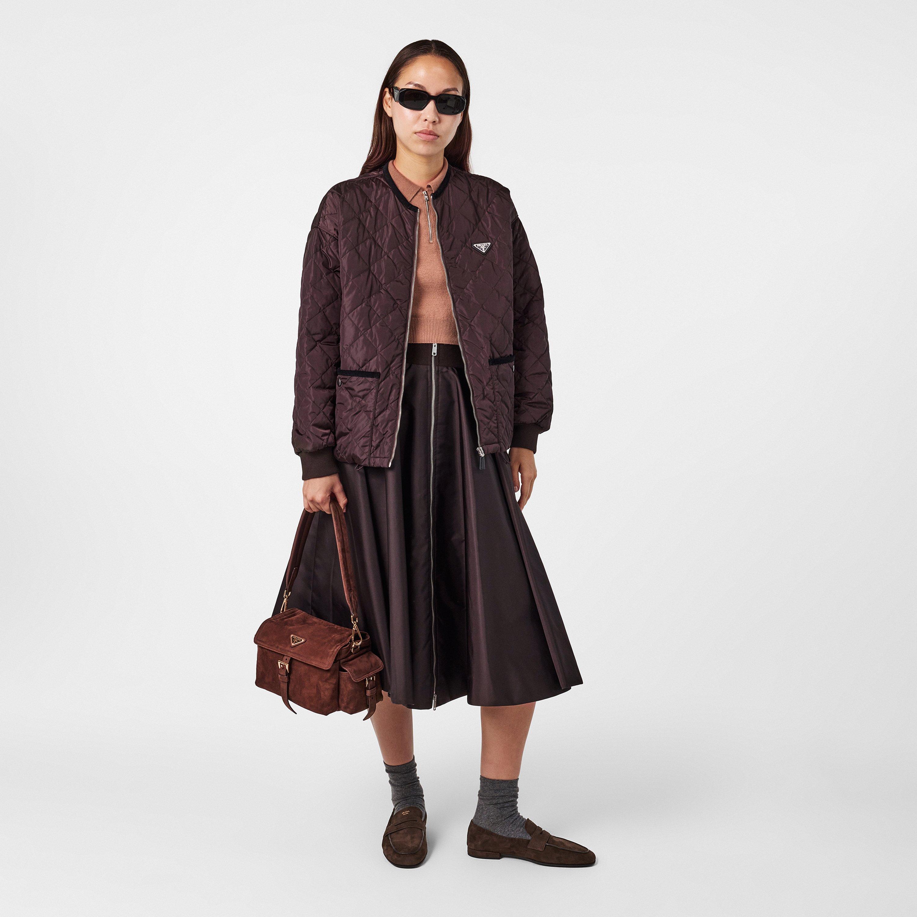 Brown Suede - Prada - Women's Loafers - 6