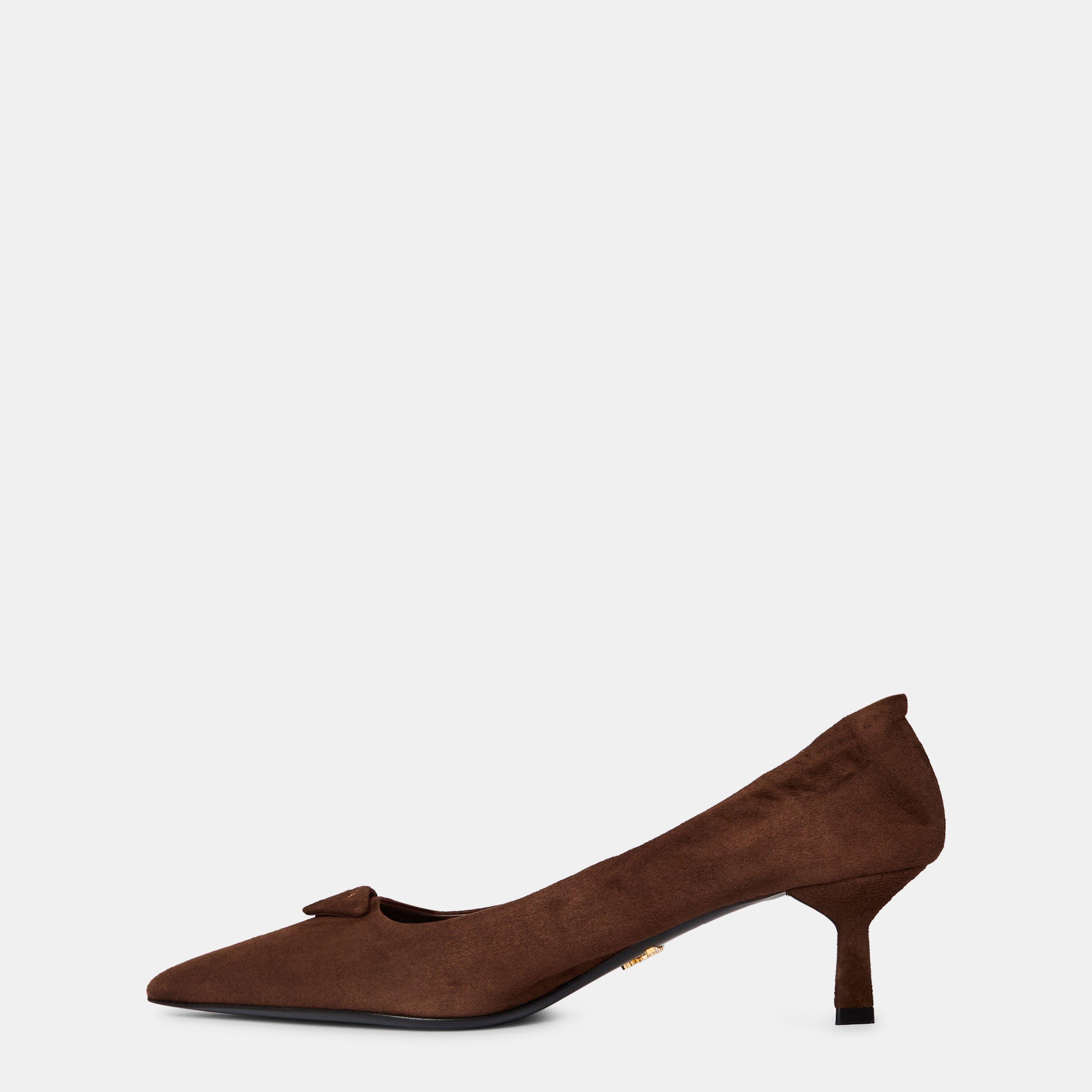 Cacao - Prada - Women's Stiletto Heels - 2