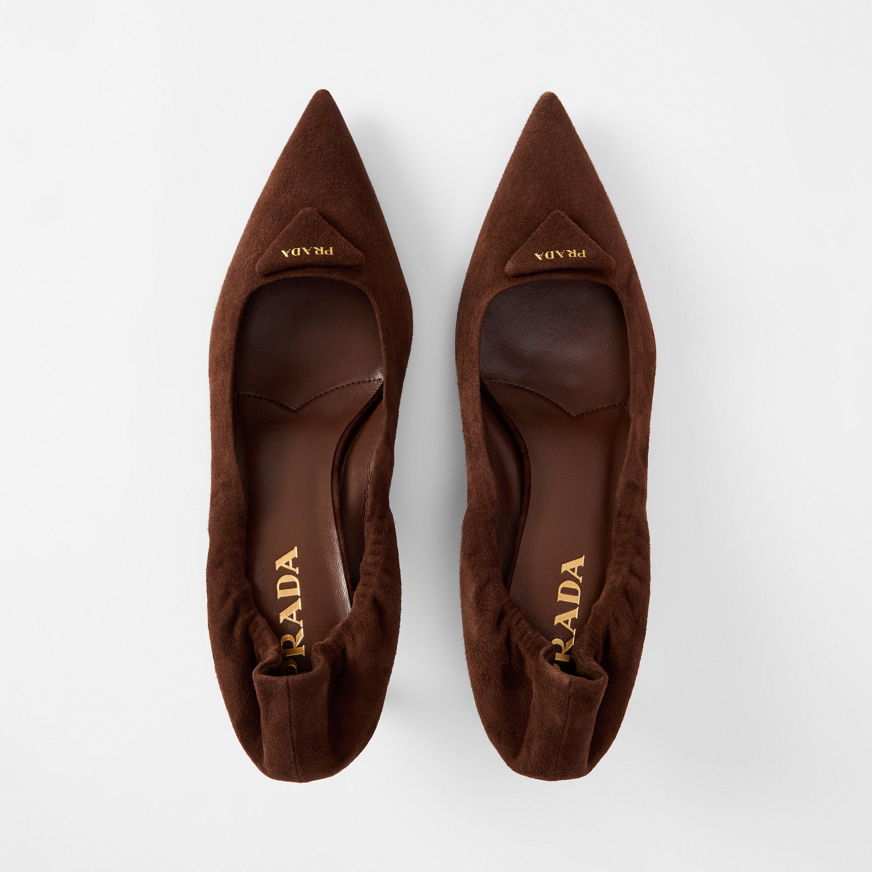 Cacao - Prada - Women's Stiletto Heels - 4