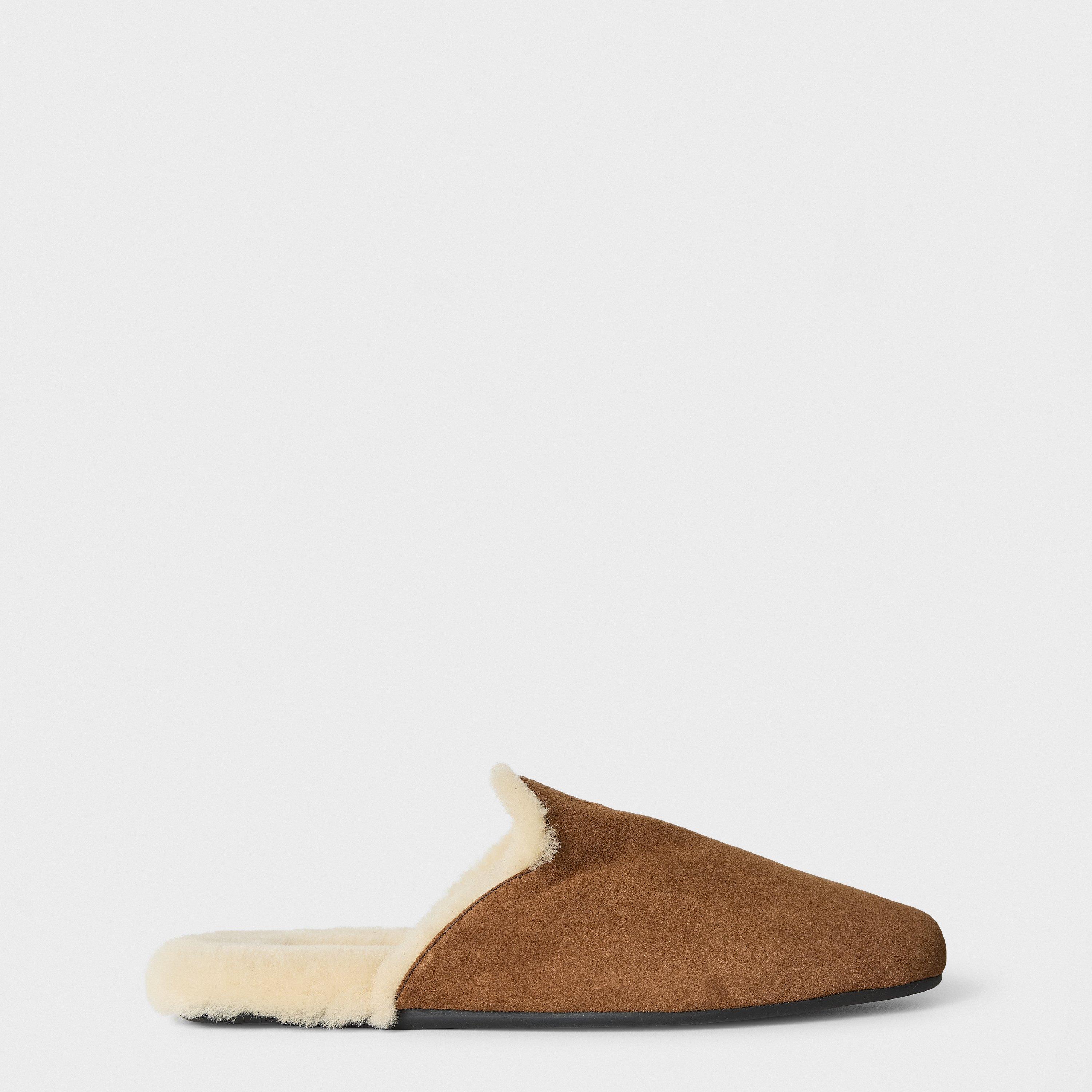 Prada Women's Flat Mules - Cacao/Shrling - Size 6 (39)