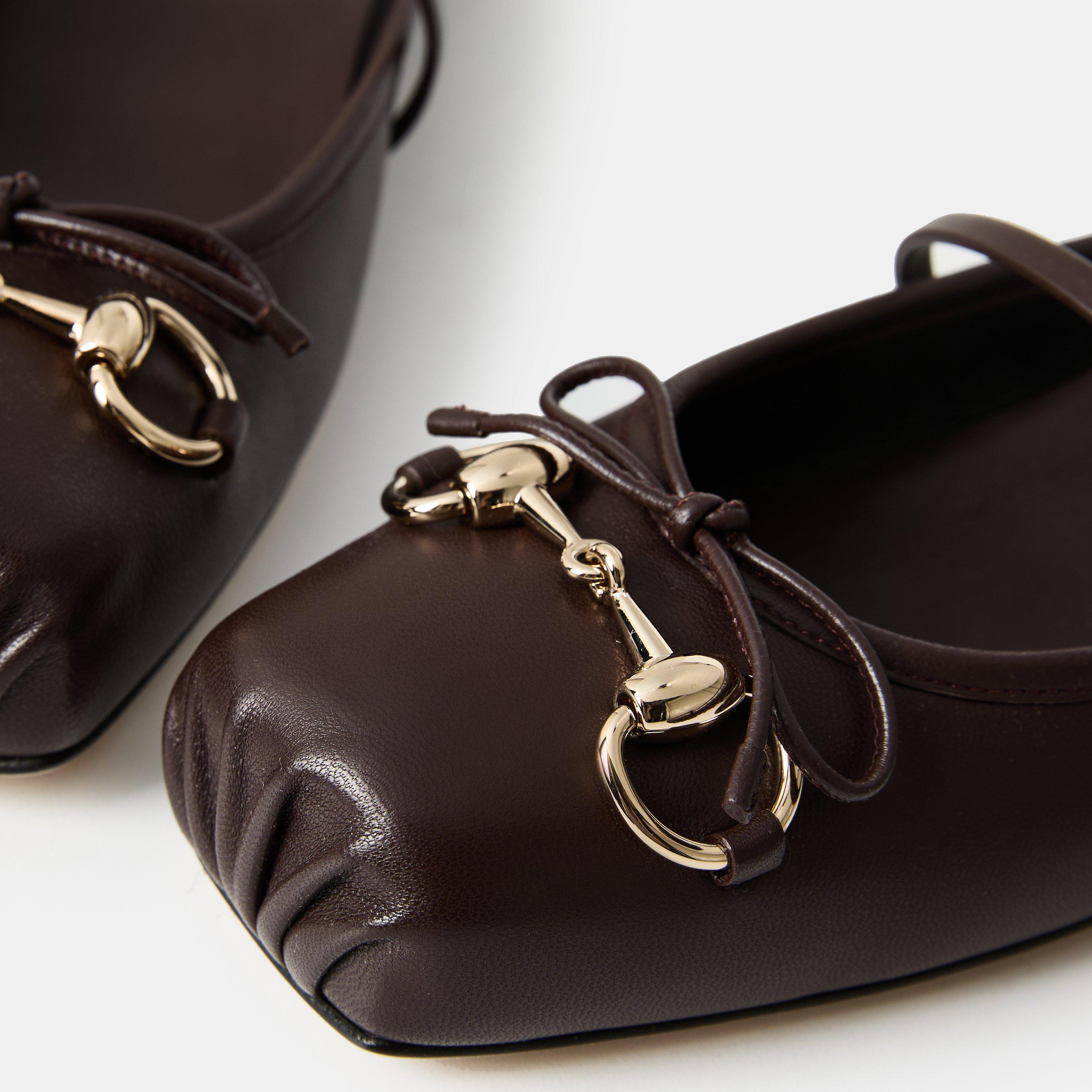 Burleywood - Gucci - Women's Horsebit Flat Mule - 3