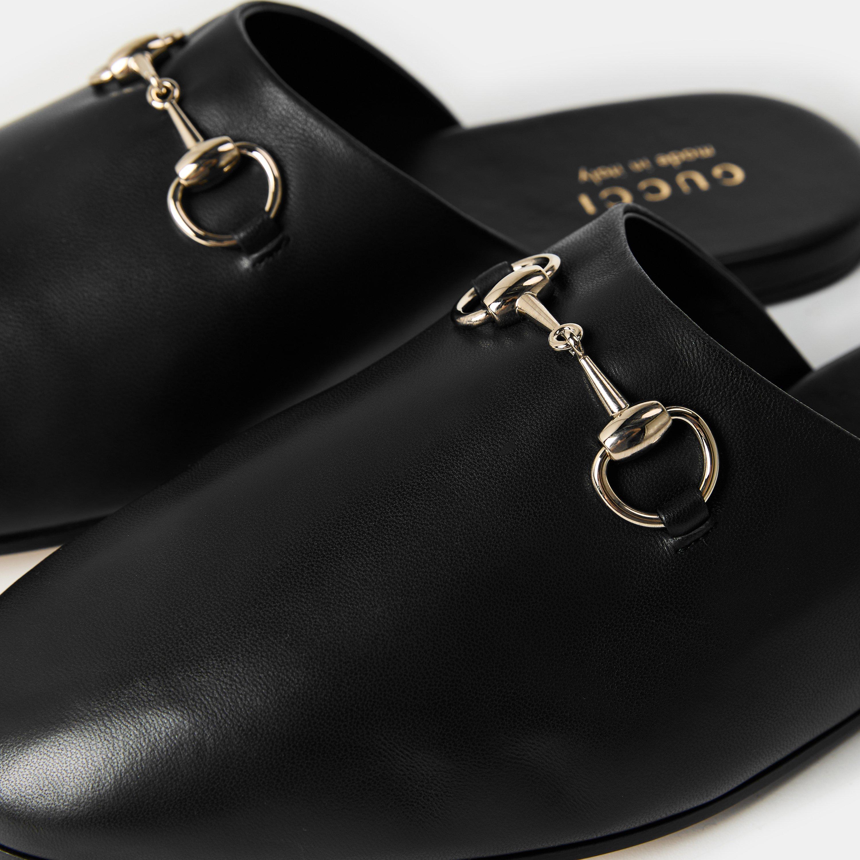 Black - Gucci - Women's Annette Flat Mule - 4