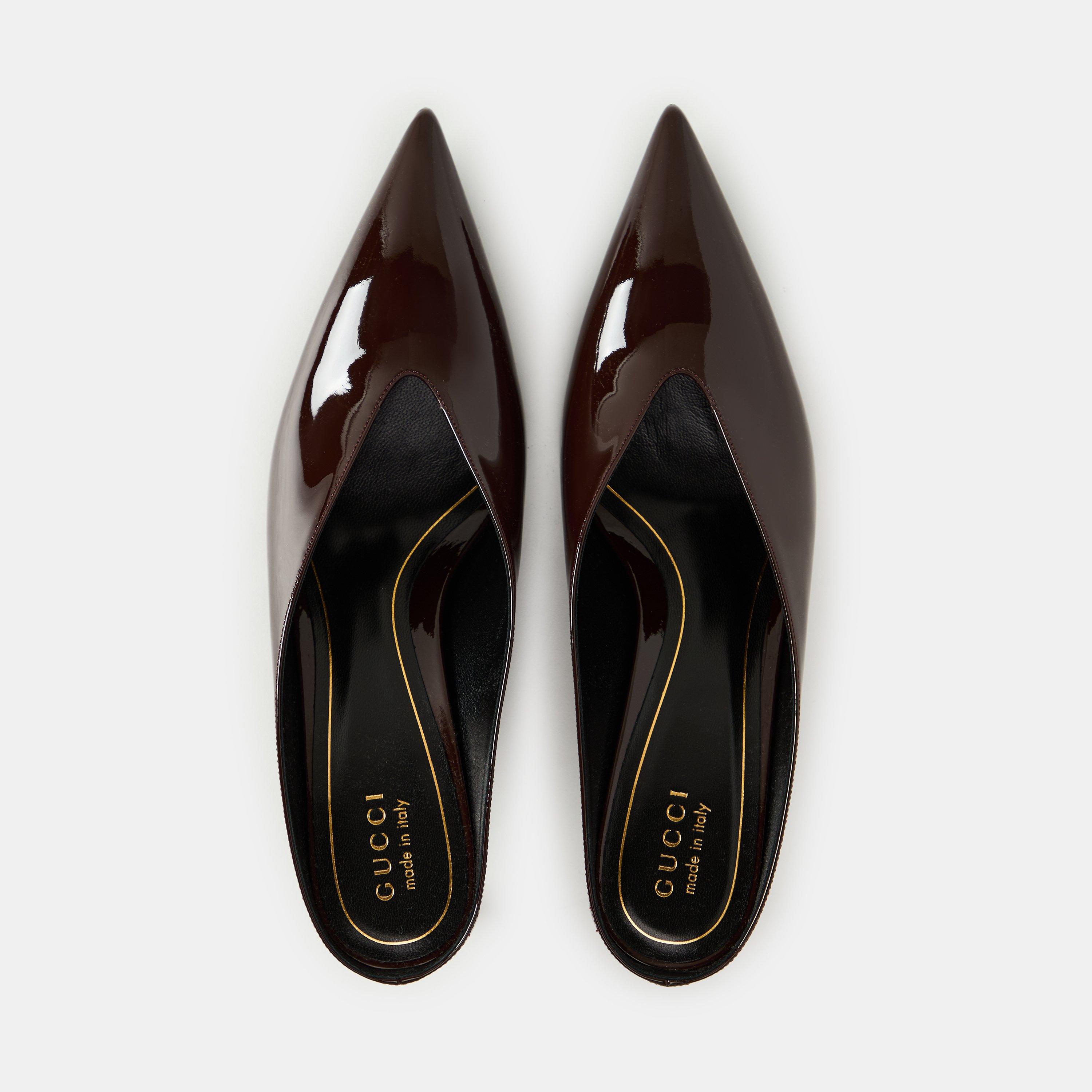 Burleywood - Gucci - Women's Musa 55 Heeled Mules - 5