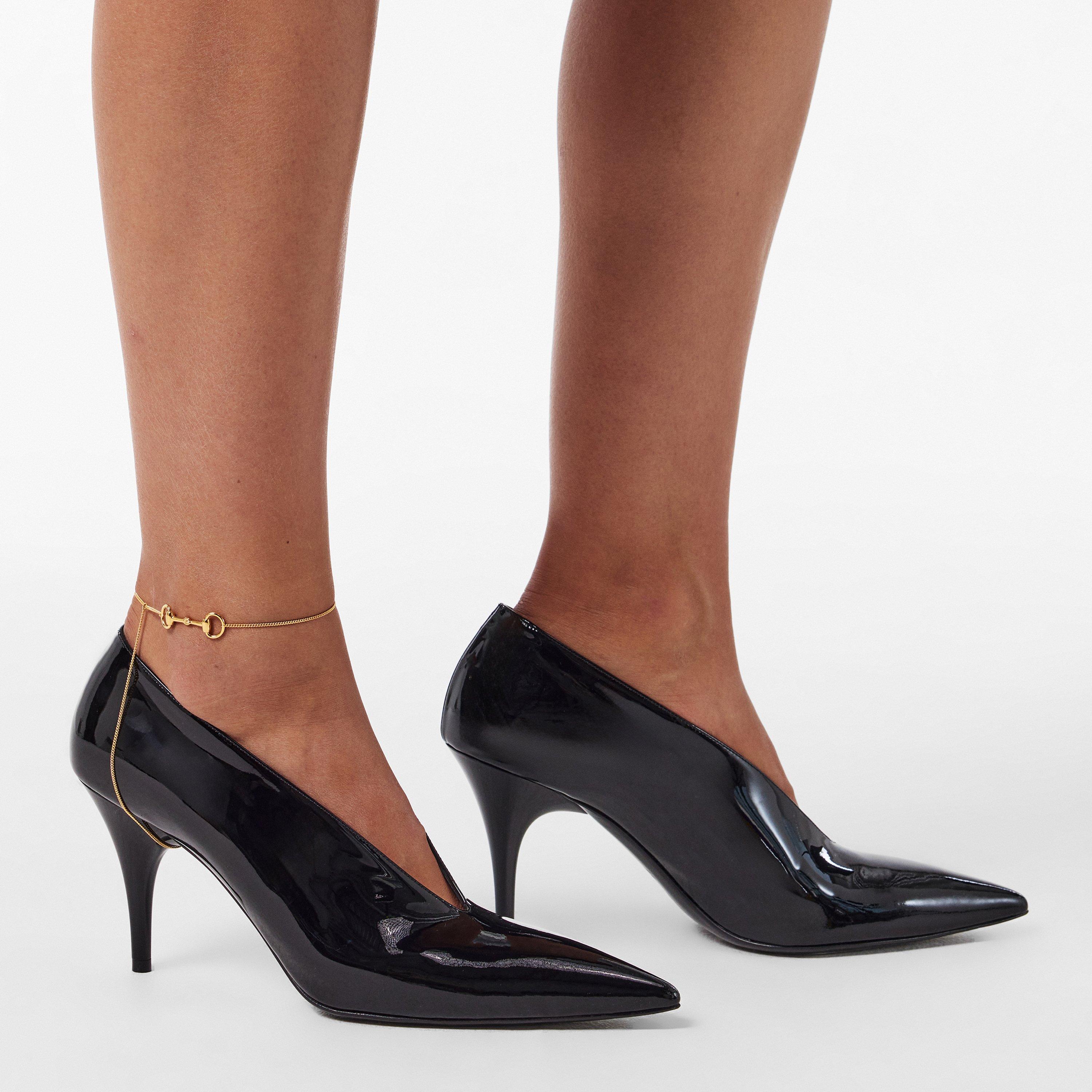 Black - Gucci - Women's Musa 85 Stiletto Court Shoes - 3