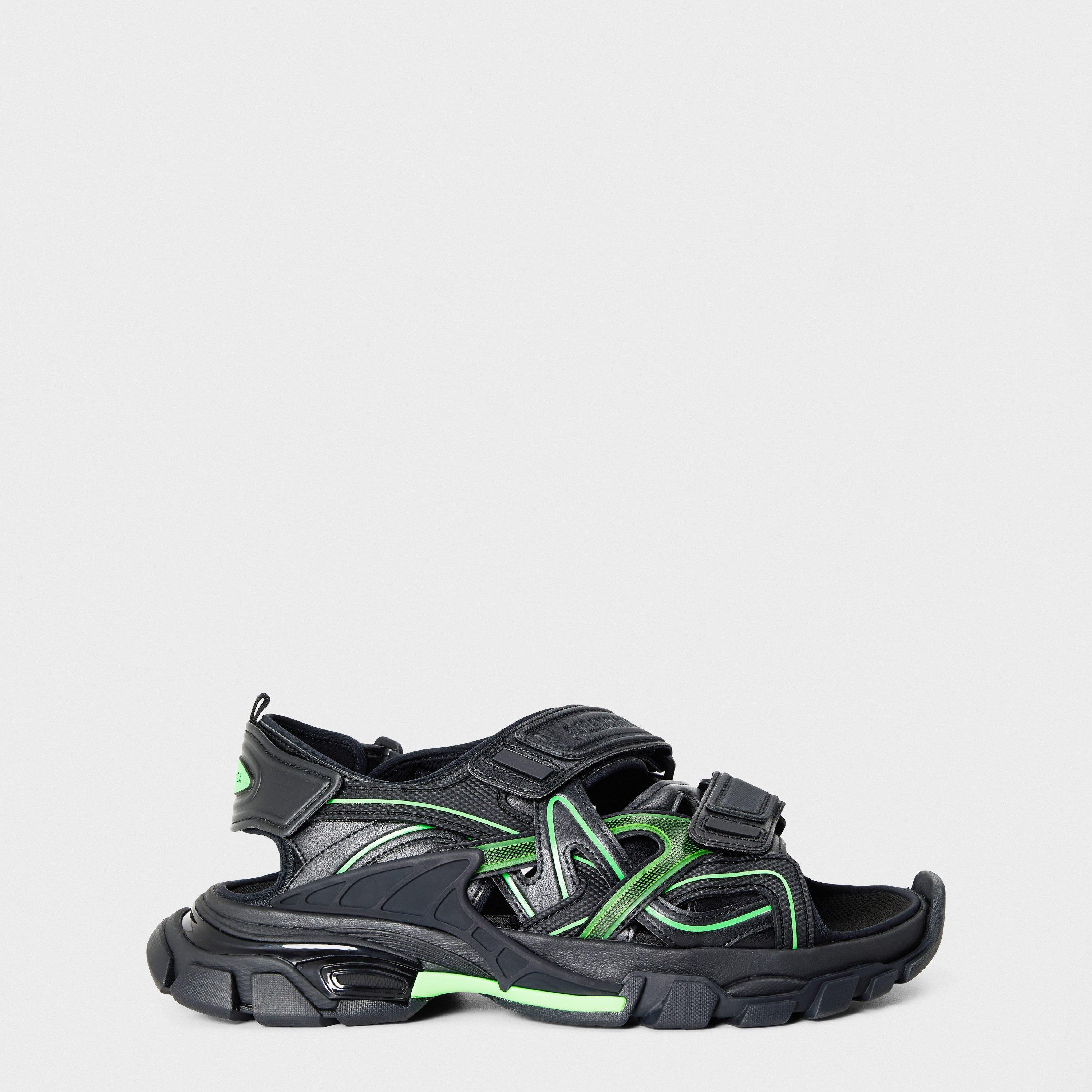 Black/Green - Balenciaga - Women's Sports Sandals - 1