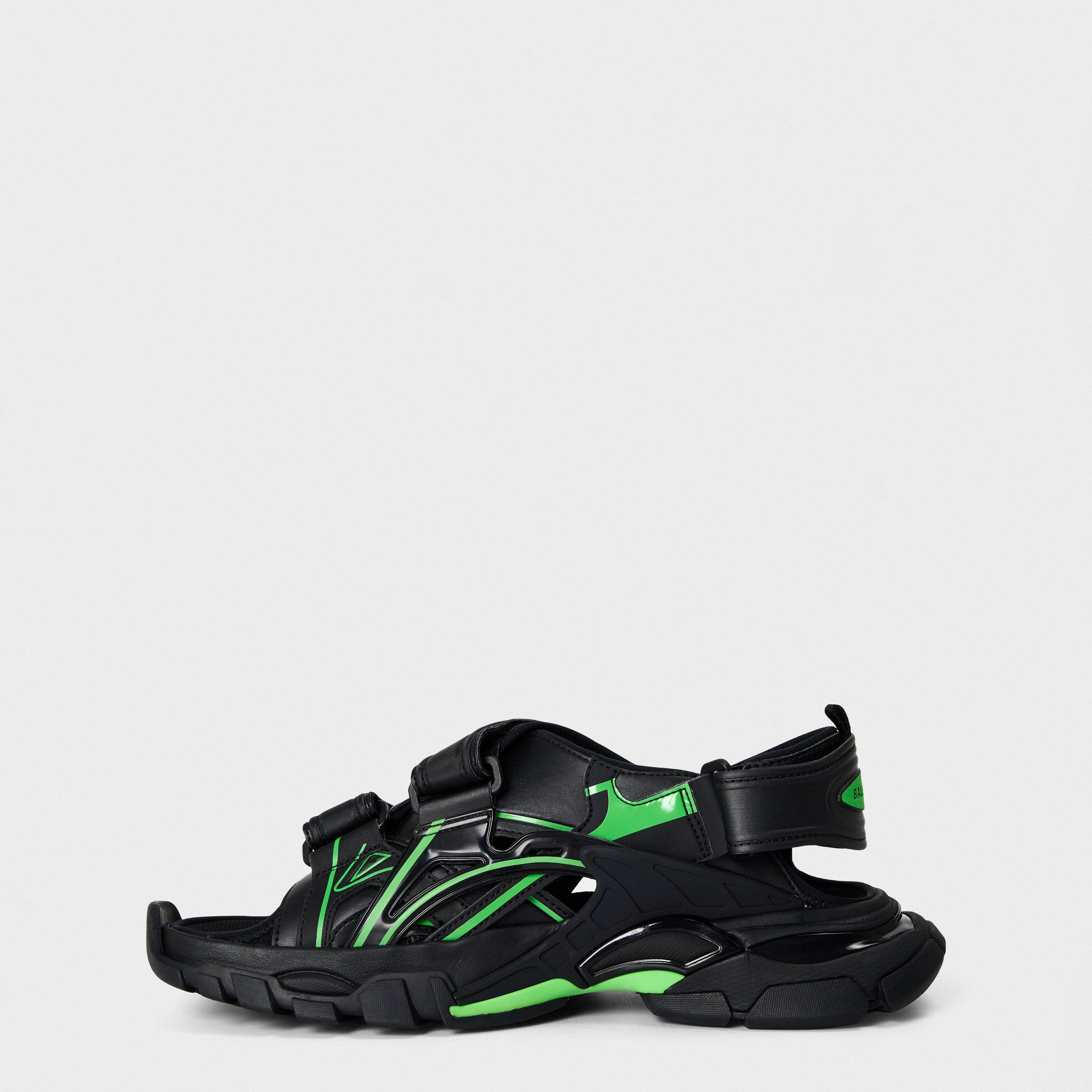 Black/Green - Balenciaga - Women's Sports Sandals - 2