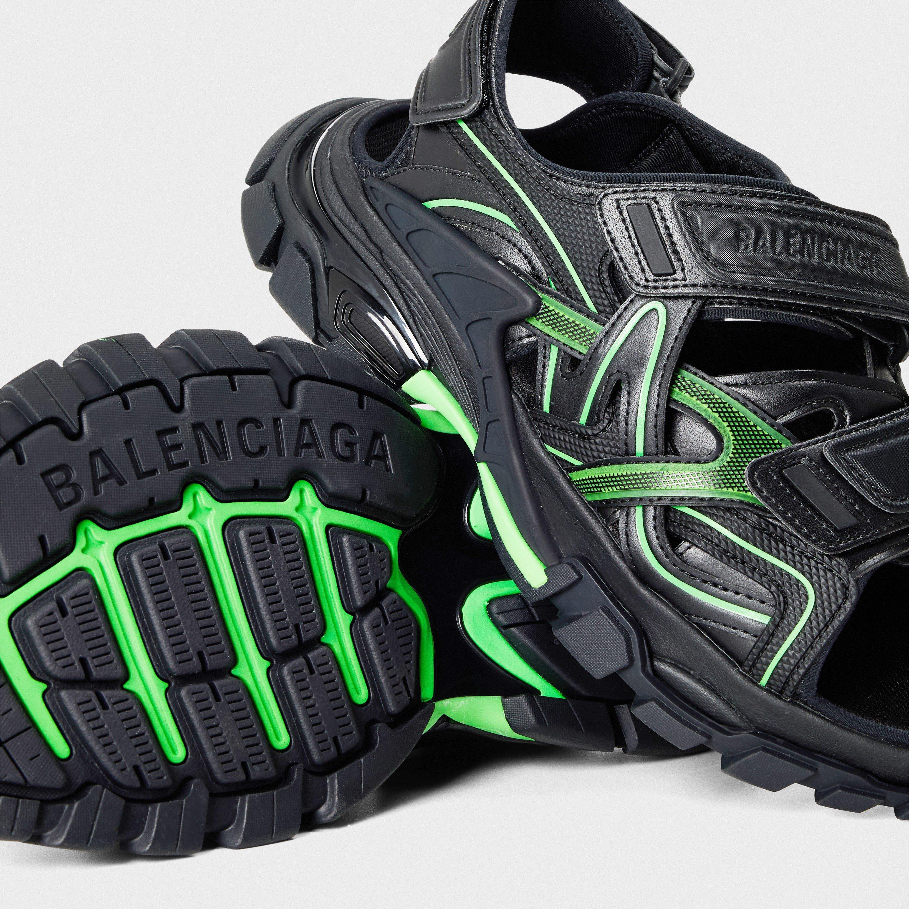 Black/Green - Balenciaga - Women's Sports Sandals - 3