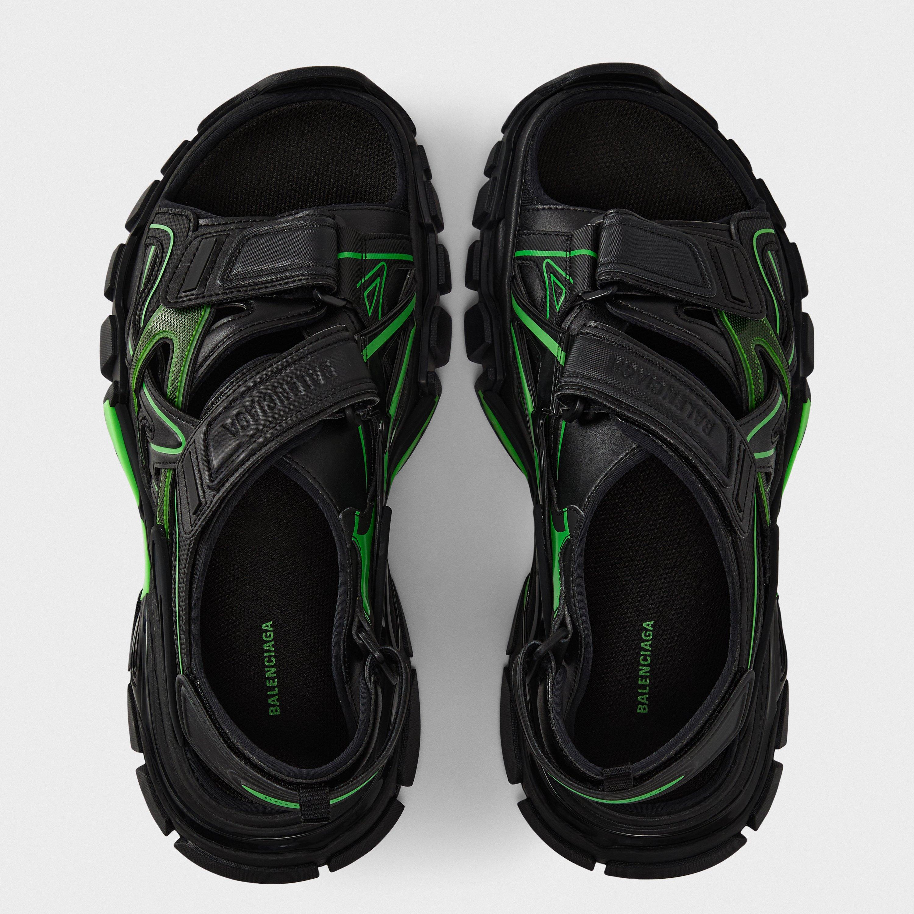 Black/Green - Balenciaga - Women's Sports Sandals - 4