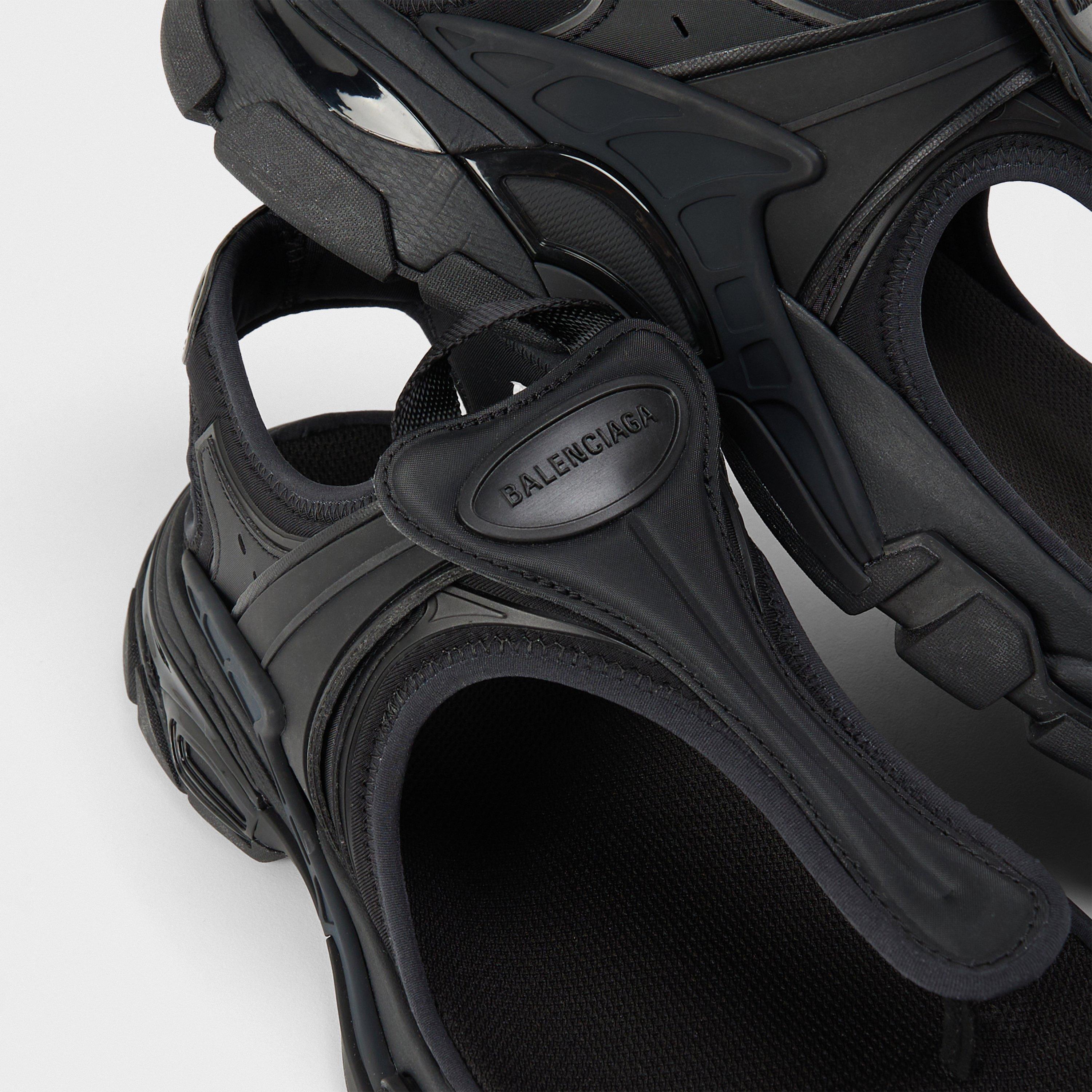 Black - Balenciaga - Logo Sandals - 3