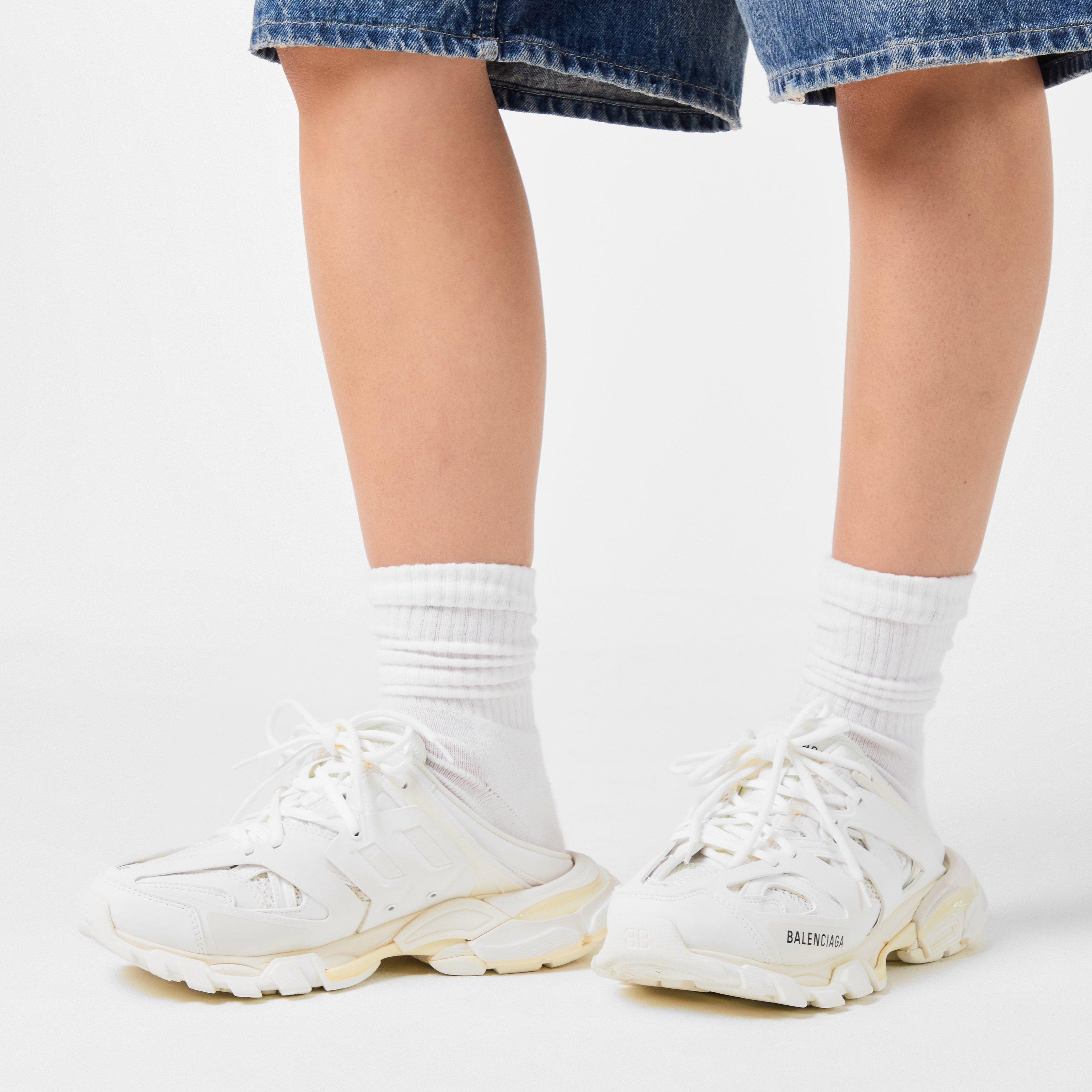 White - Balenciaga - Trainer Mules - 3