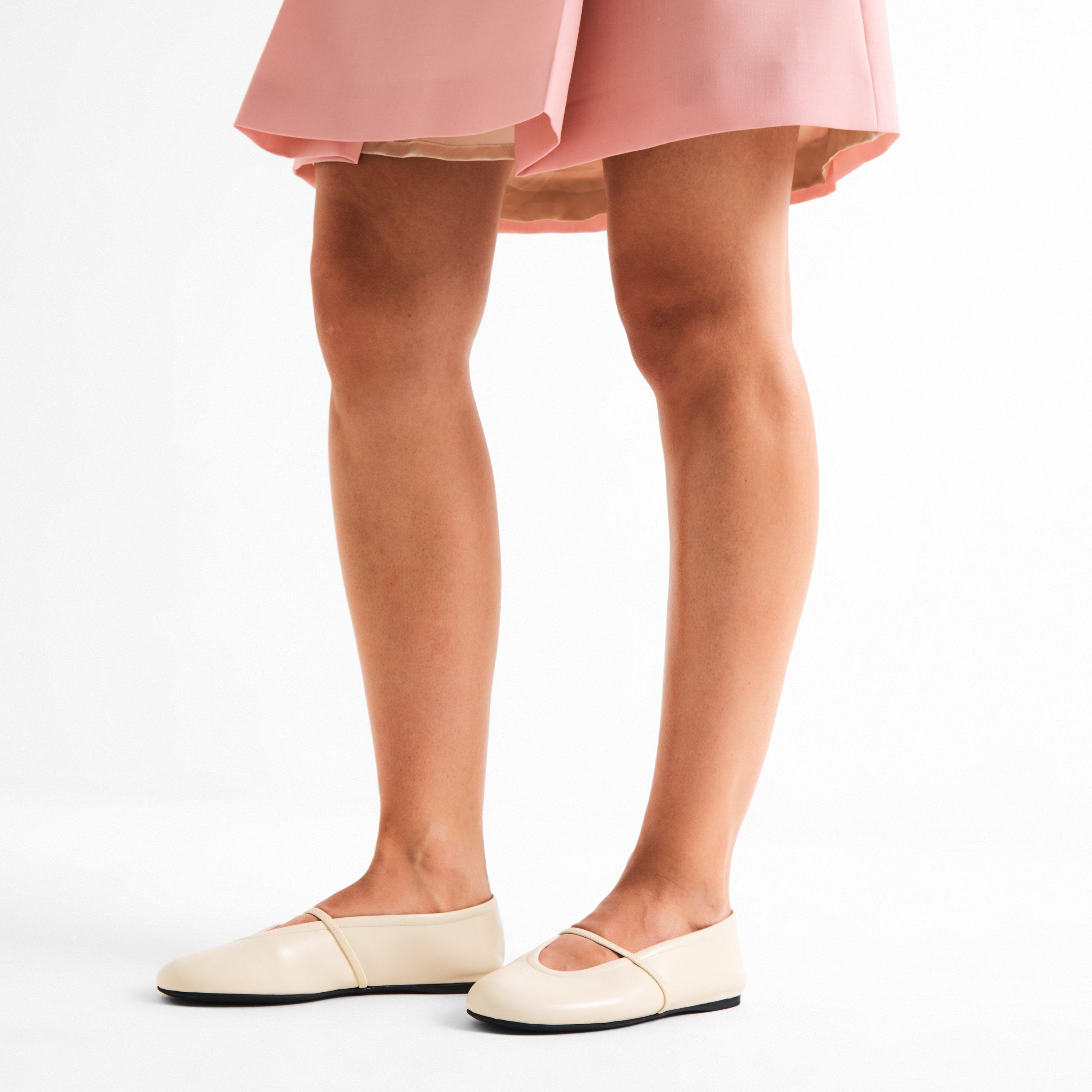 Avorio - Miu Miu - Miu MaryJane Ld64 - 3