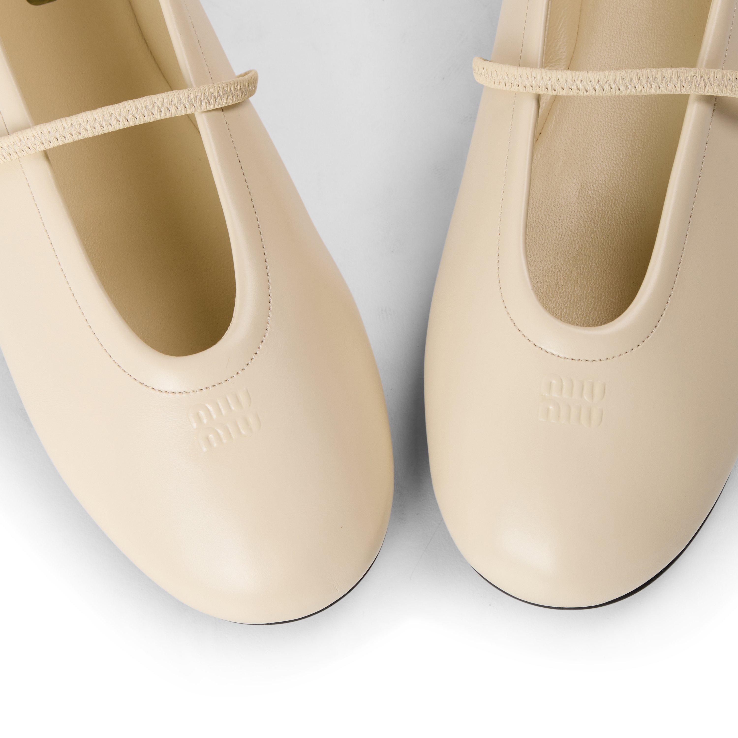Avorio - Miu Miu - Miu MaryJane Ld64 - 4