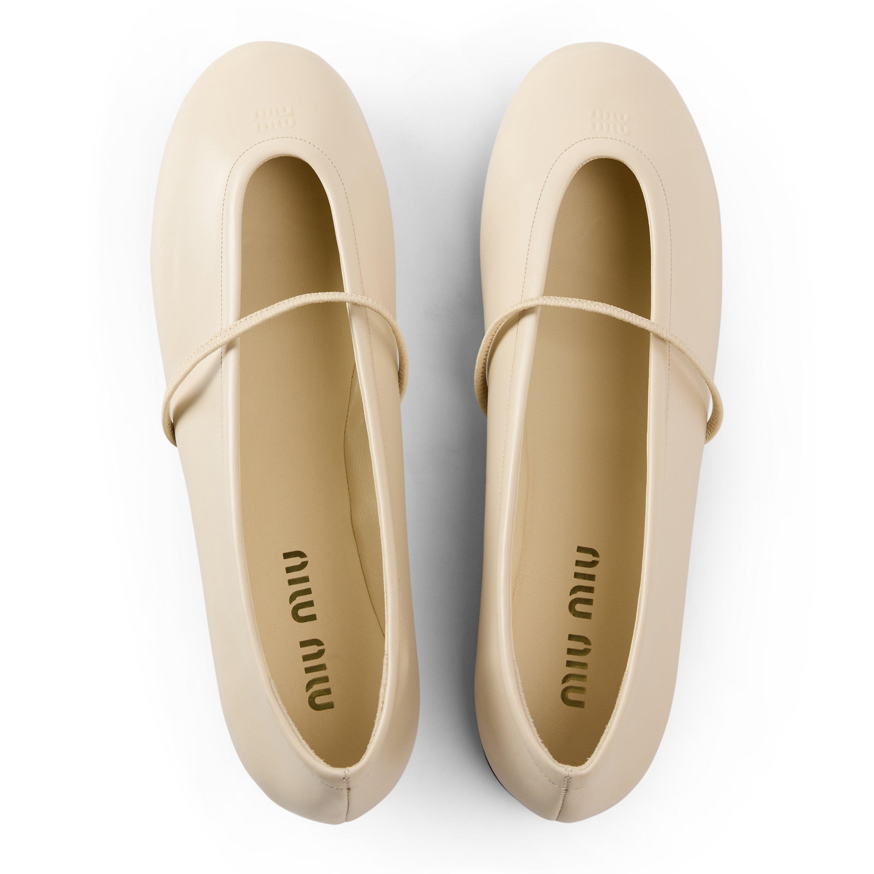 Avorio - Miu Miu - Miu MaryJane Ld64 - 5