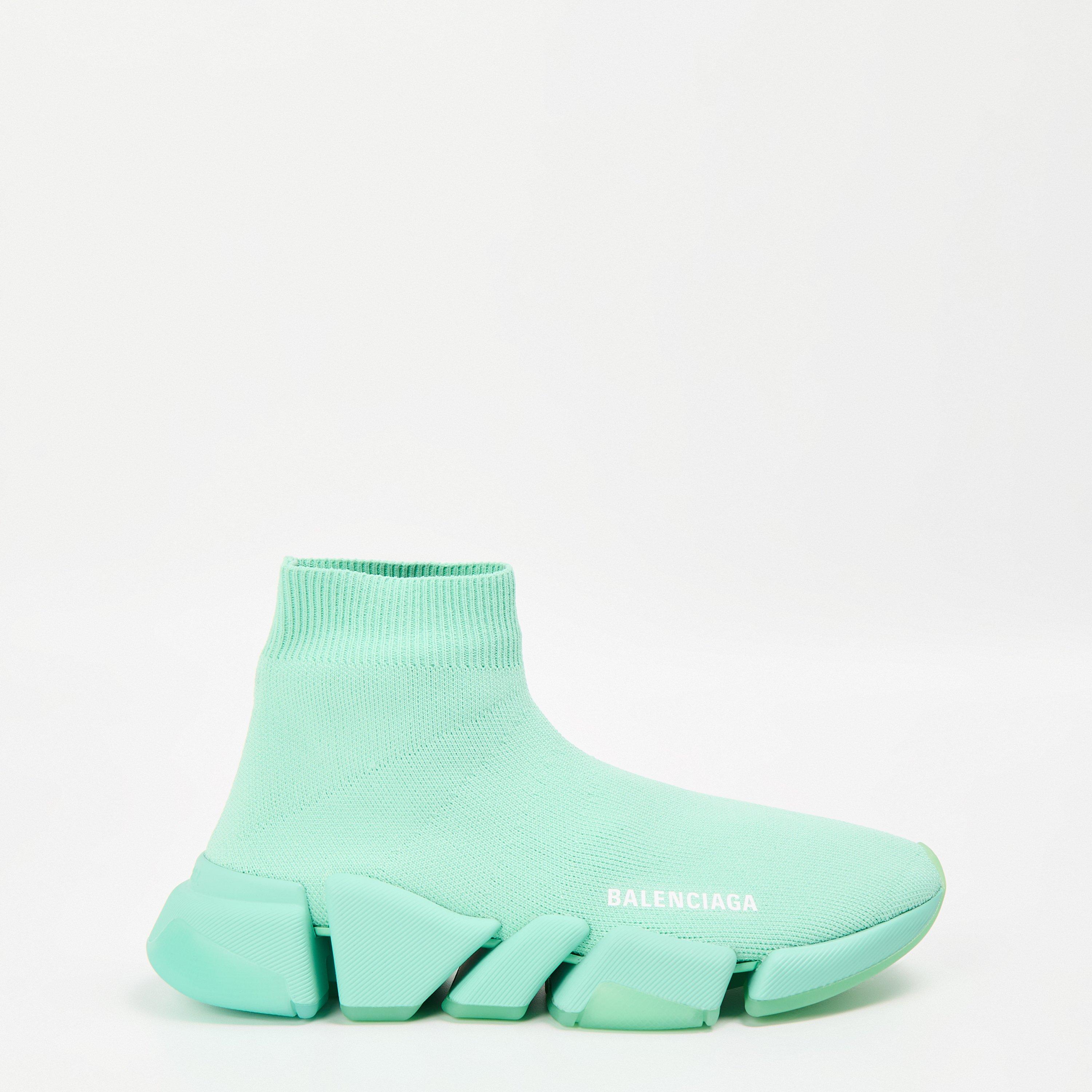 Mint - Balenciaga - Women's Sock Trainers - 1