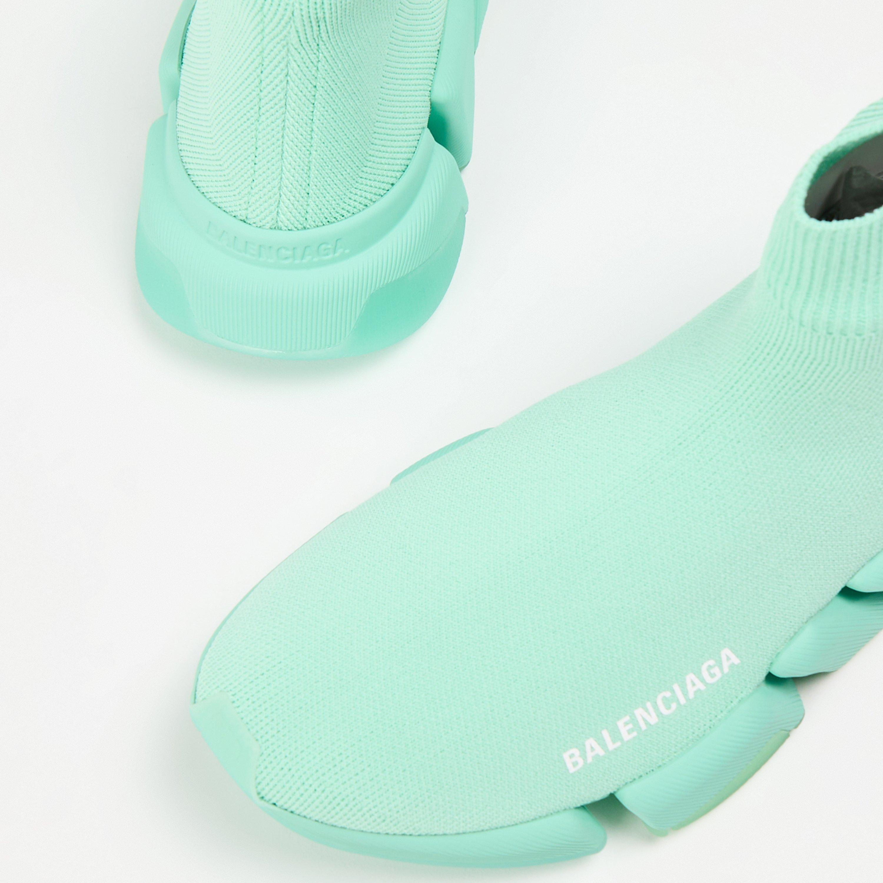 Mint - Balenciaga - Women's Sock Trainers - 3