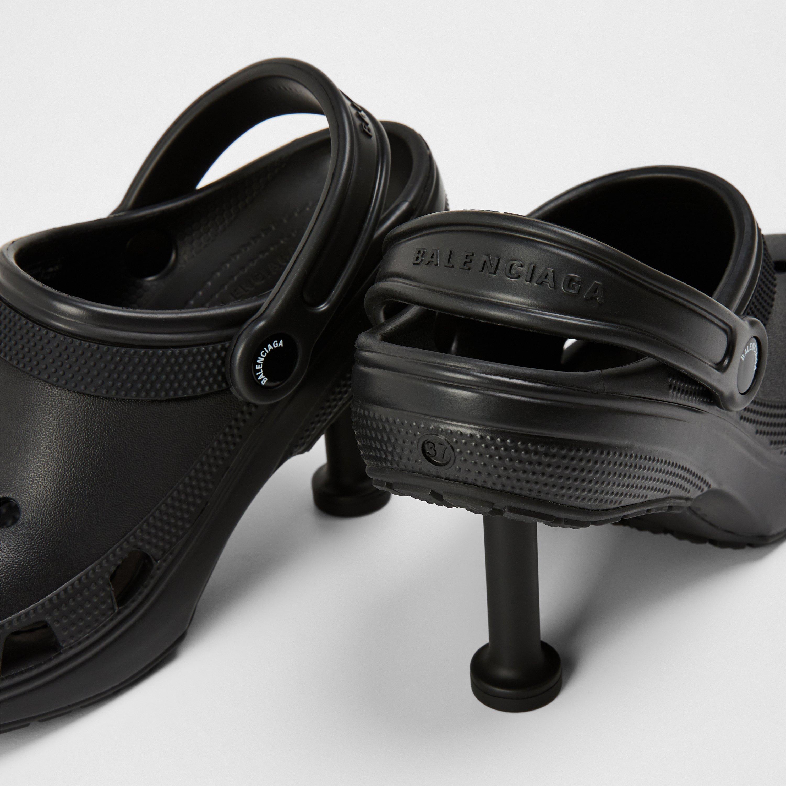 Black - Balenciaga - Women's Heeled Sandals - 3