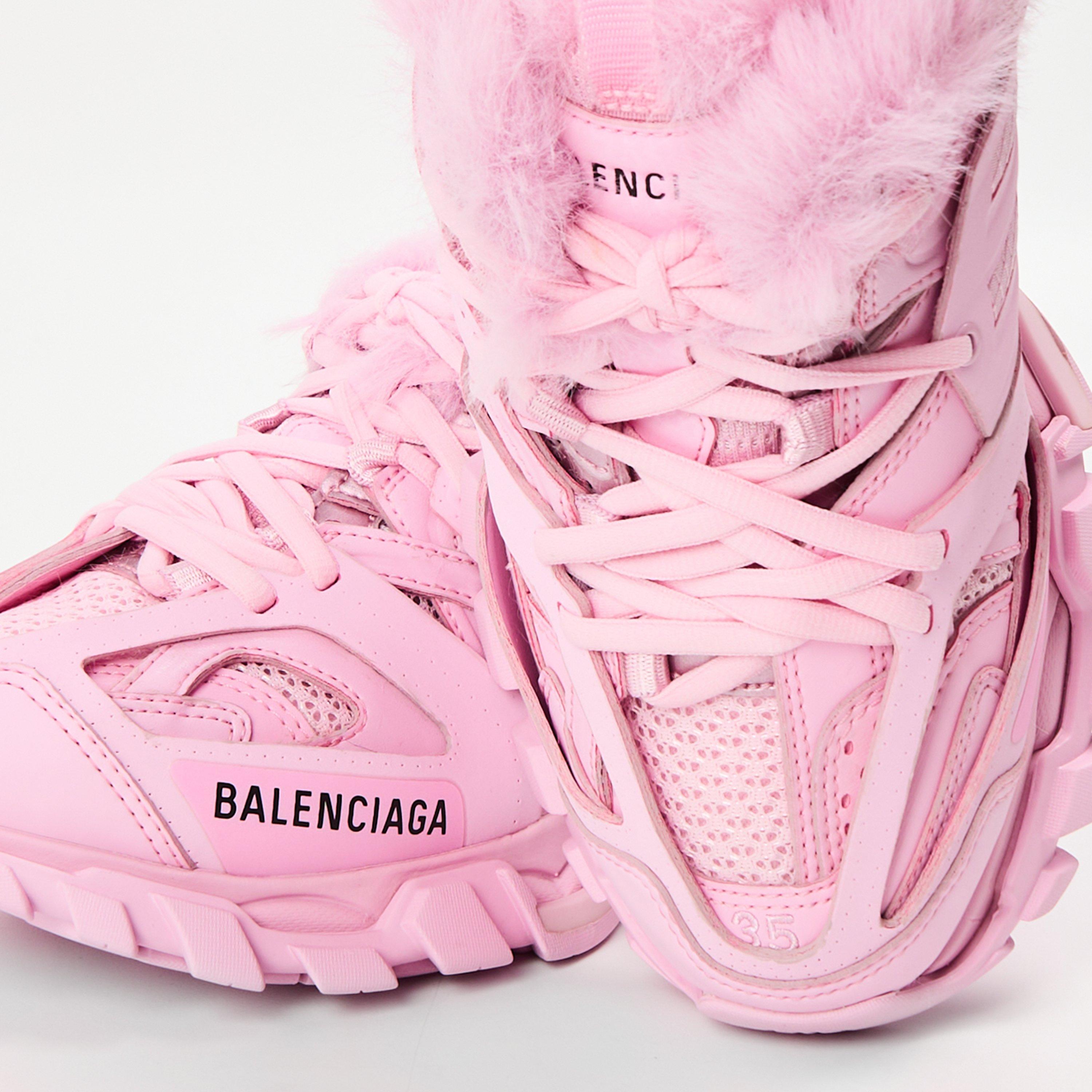 Pink - Balenciaga - Women's Flat Mules - 3