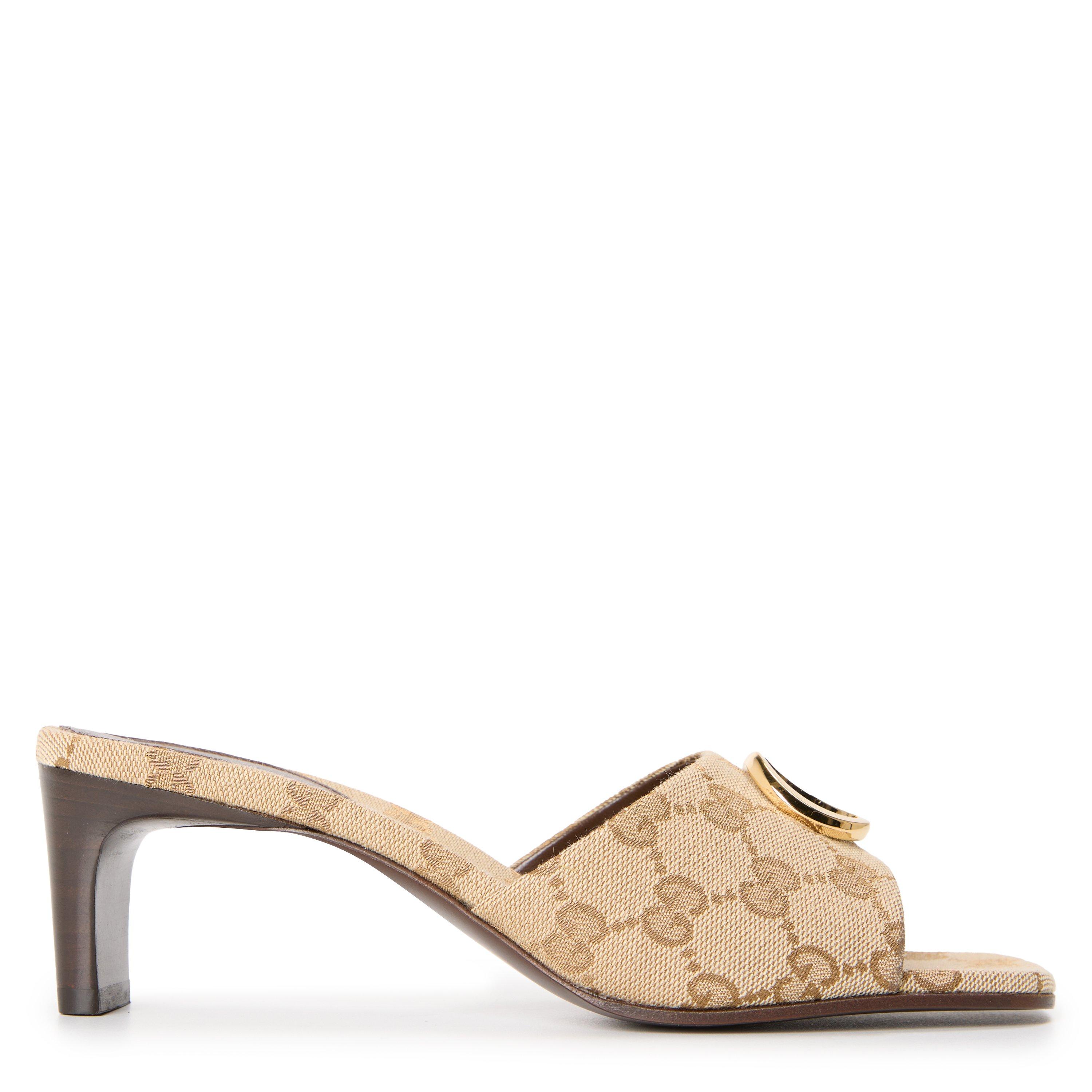 Canvas GG - Gucci - Gucci 55h GG Mule Ld64 - 1
