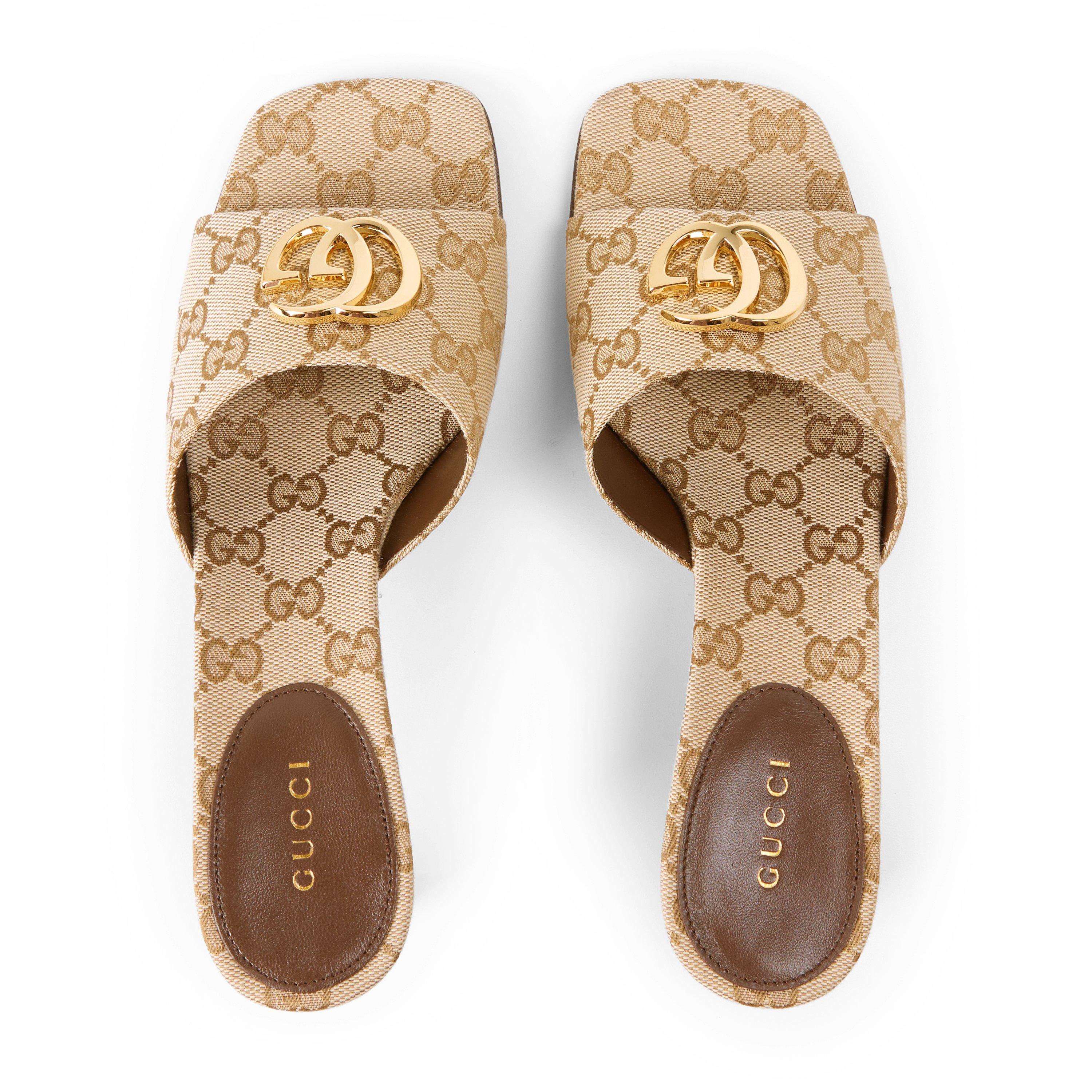 Canvas GG - Gucci - Gucci 55h GG Mule Ld64 - 4