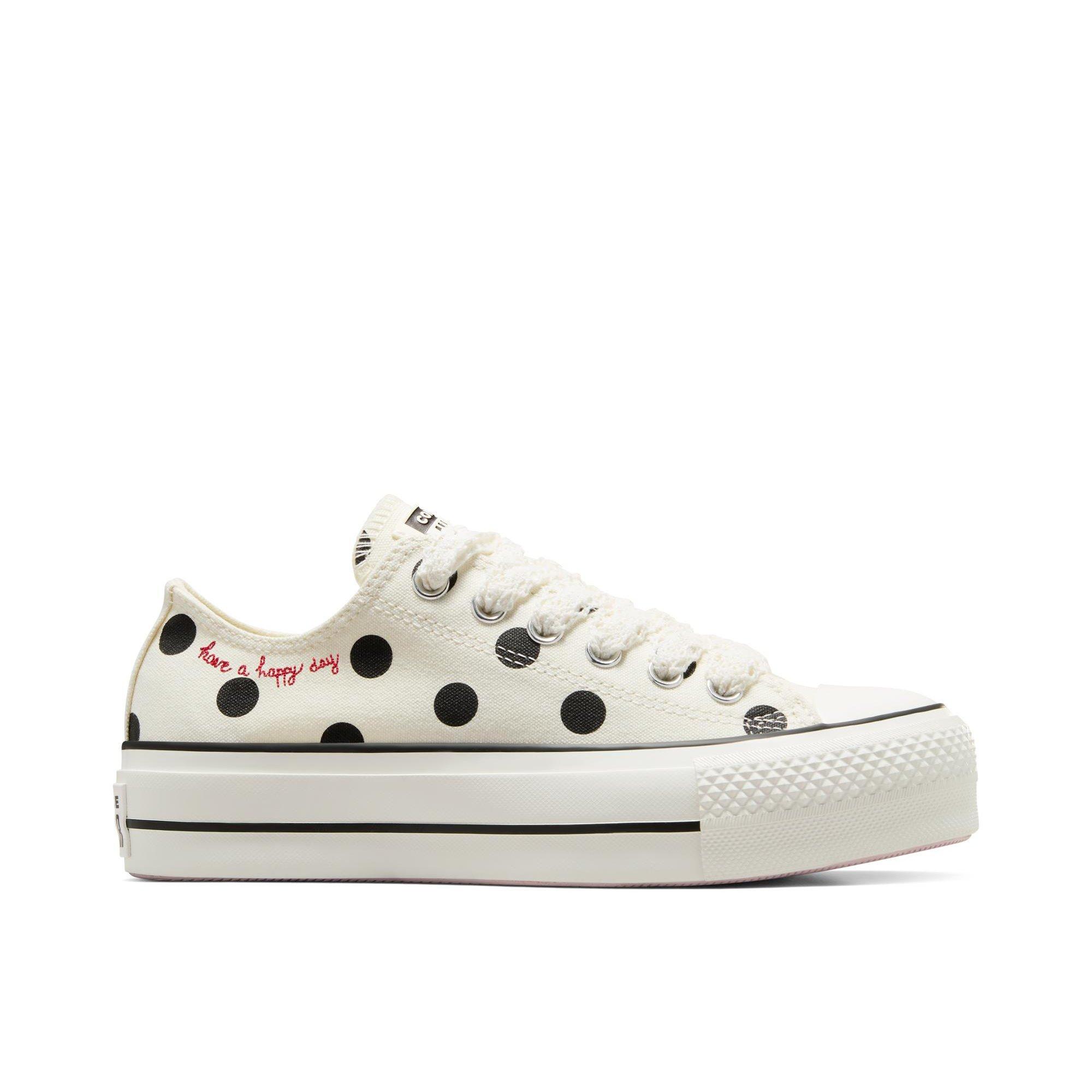 287-Egret/Bla - Converse - Women's Chuck Taylor All Star Lif Platform Trainers - 1