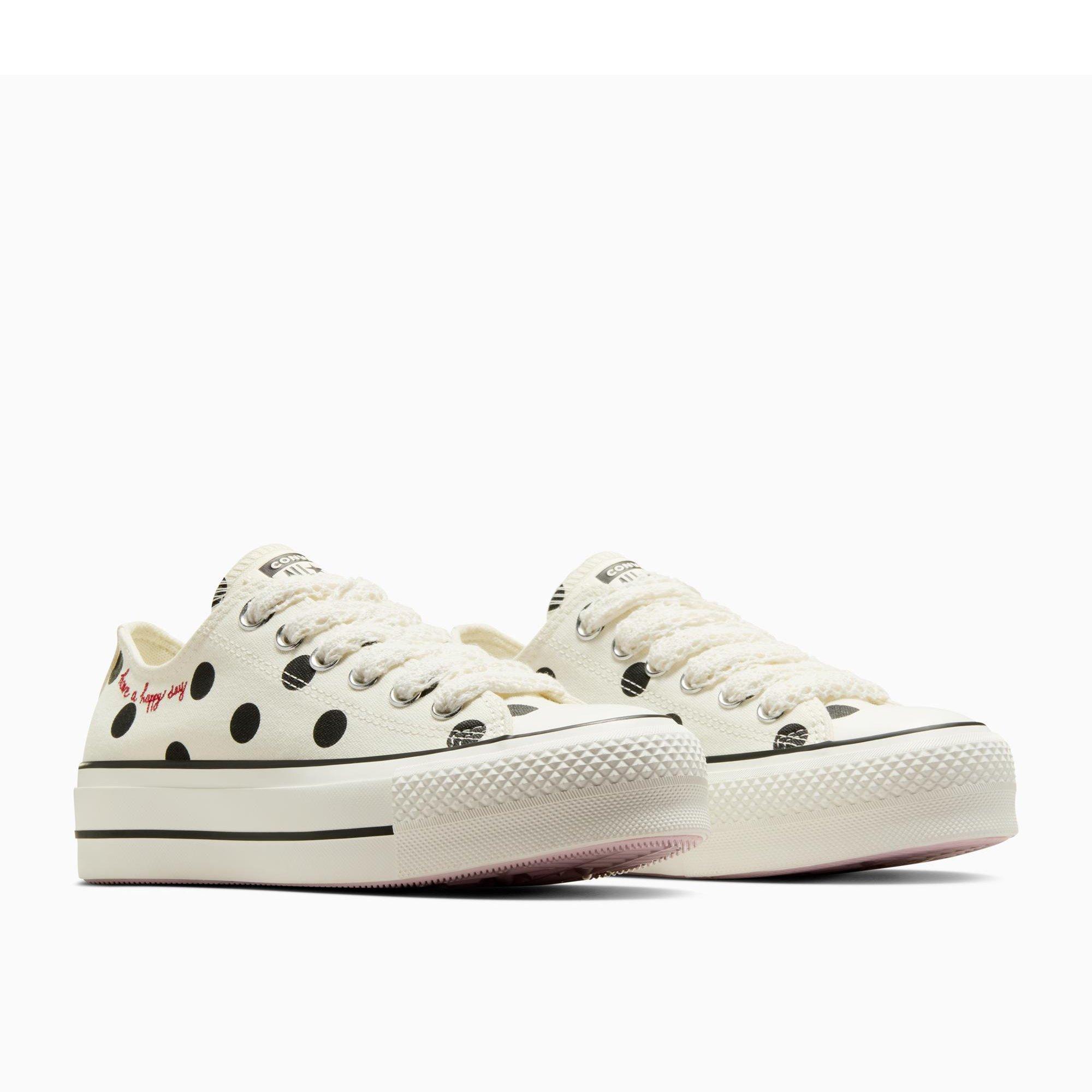 287-Egret/Bla - Converse - Women's Chuck Taylor All Star Lif Platform Trainers - 4