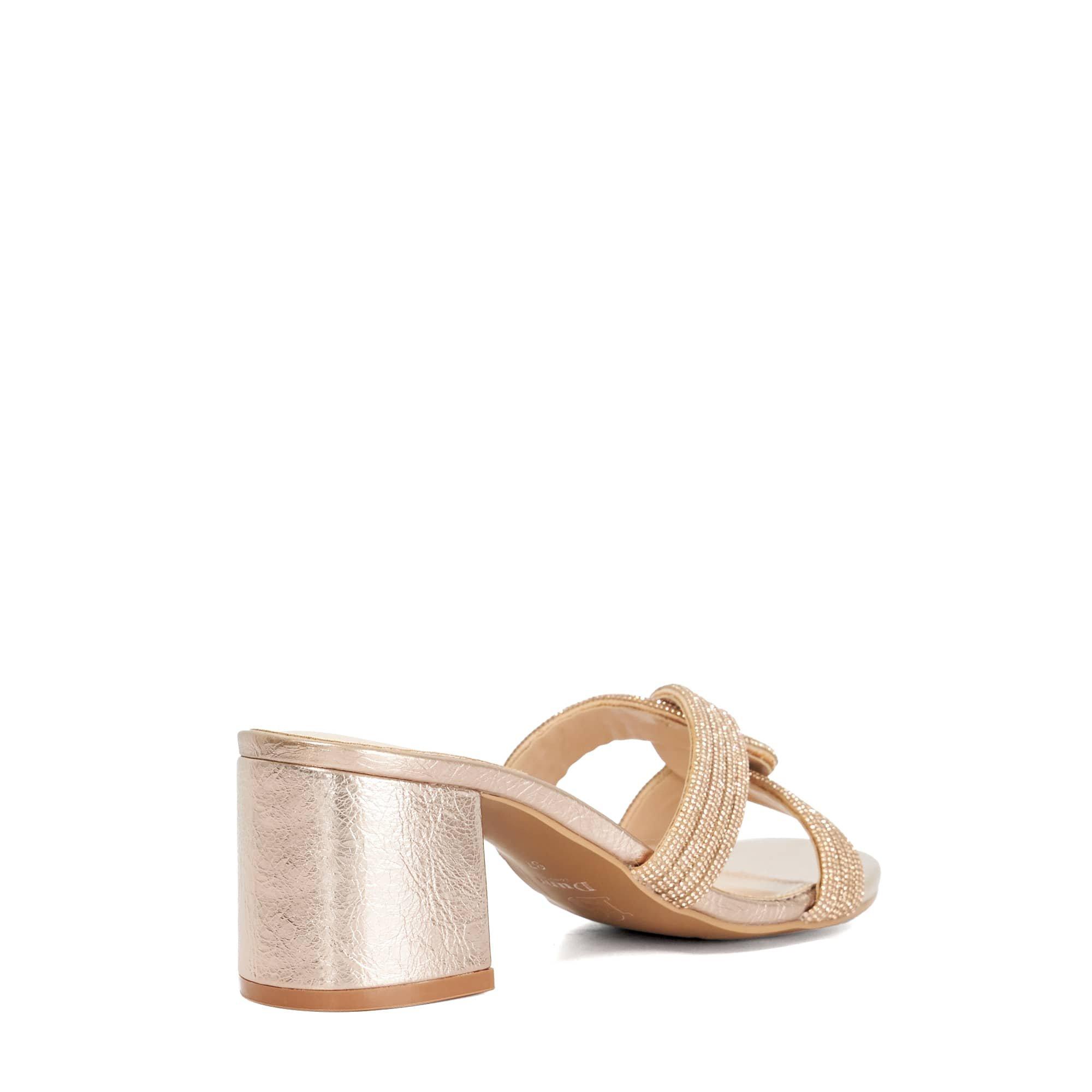 Roségoud - Dune London - Women's Movey Heeled Sandals - 3