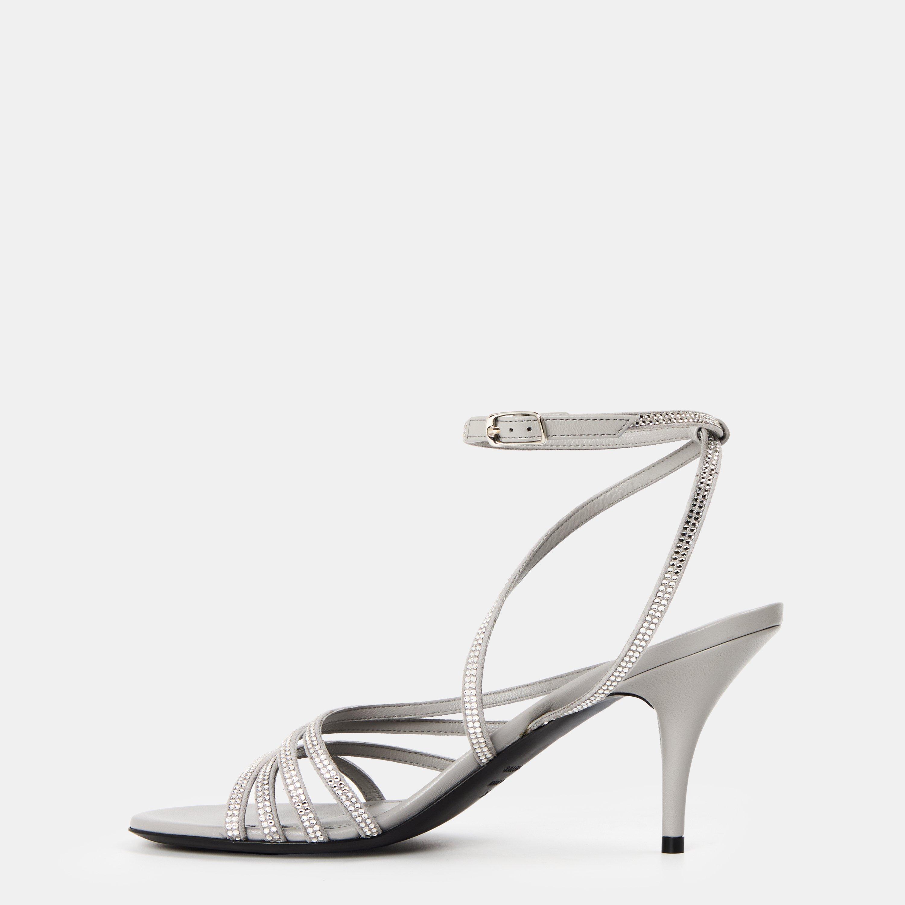 Crystal - Balenciaga - Women's Heeled Sandals - 2