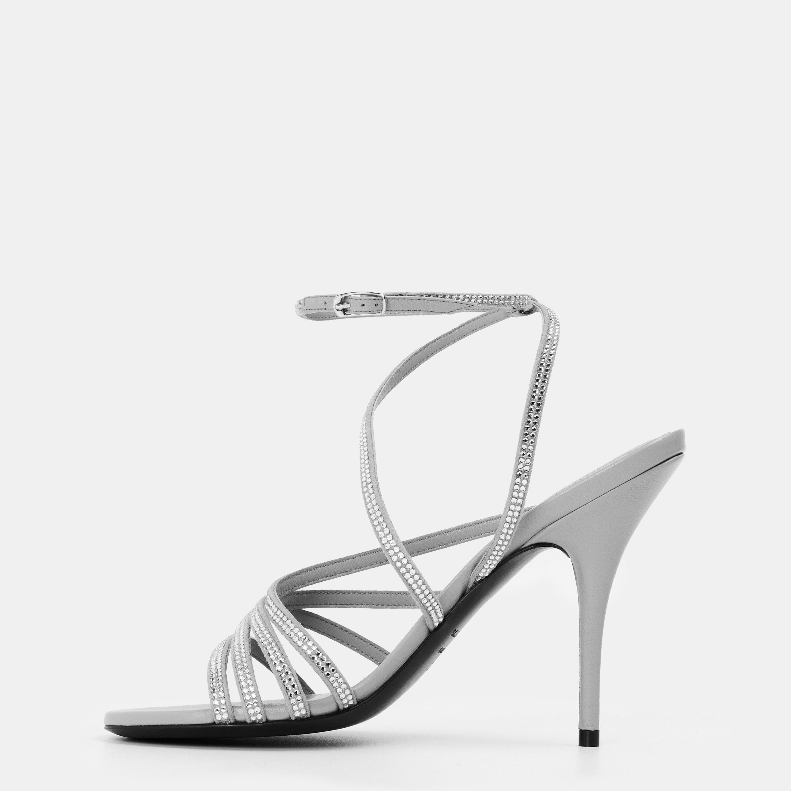 Crystal - Balenciaga - Women's Heeled Sandals - 2