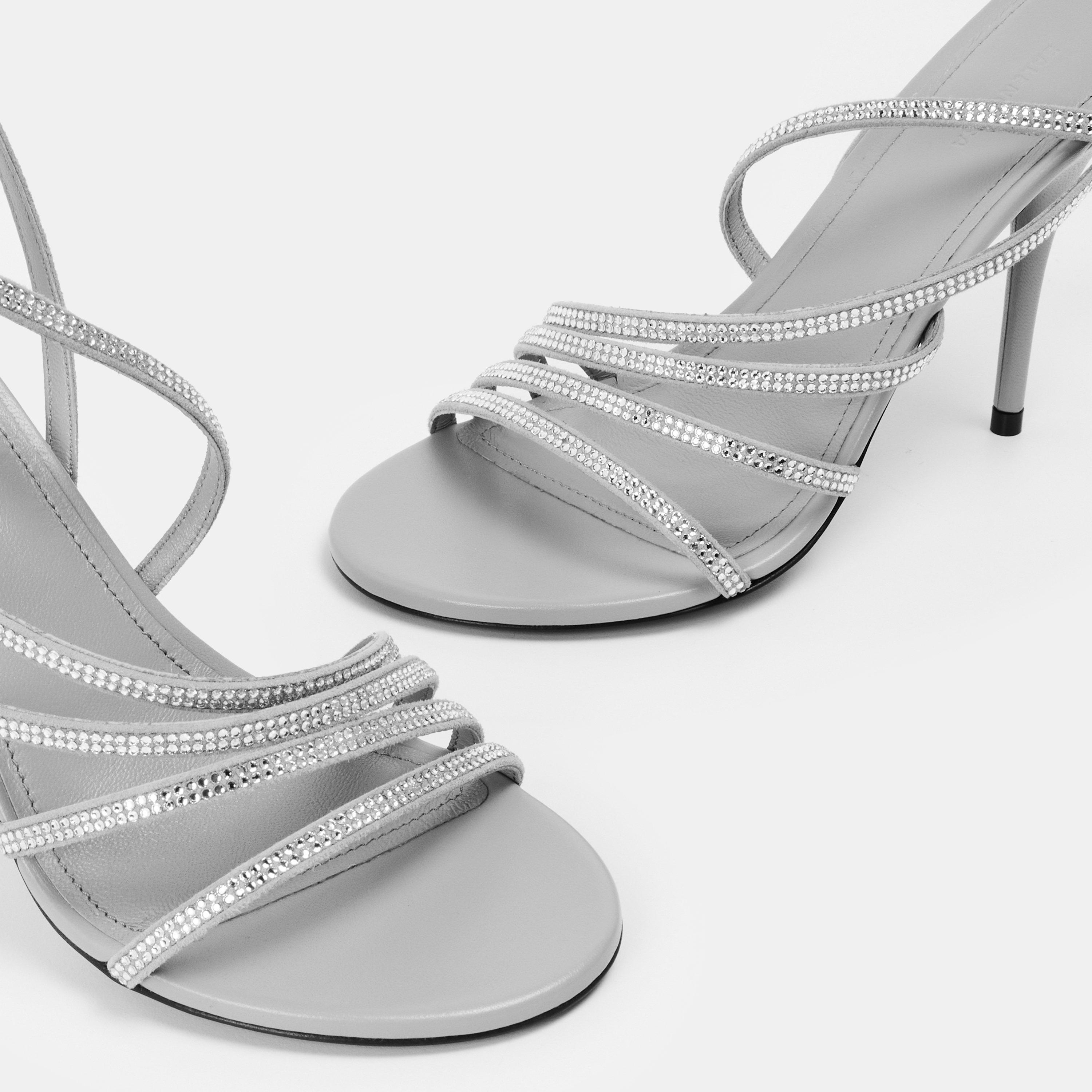 Crystal - Balenciaga - Women's Heeled Sandals - 3
