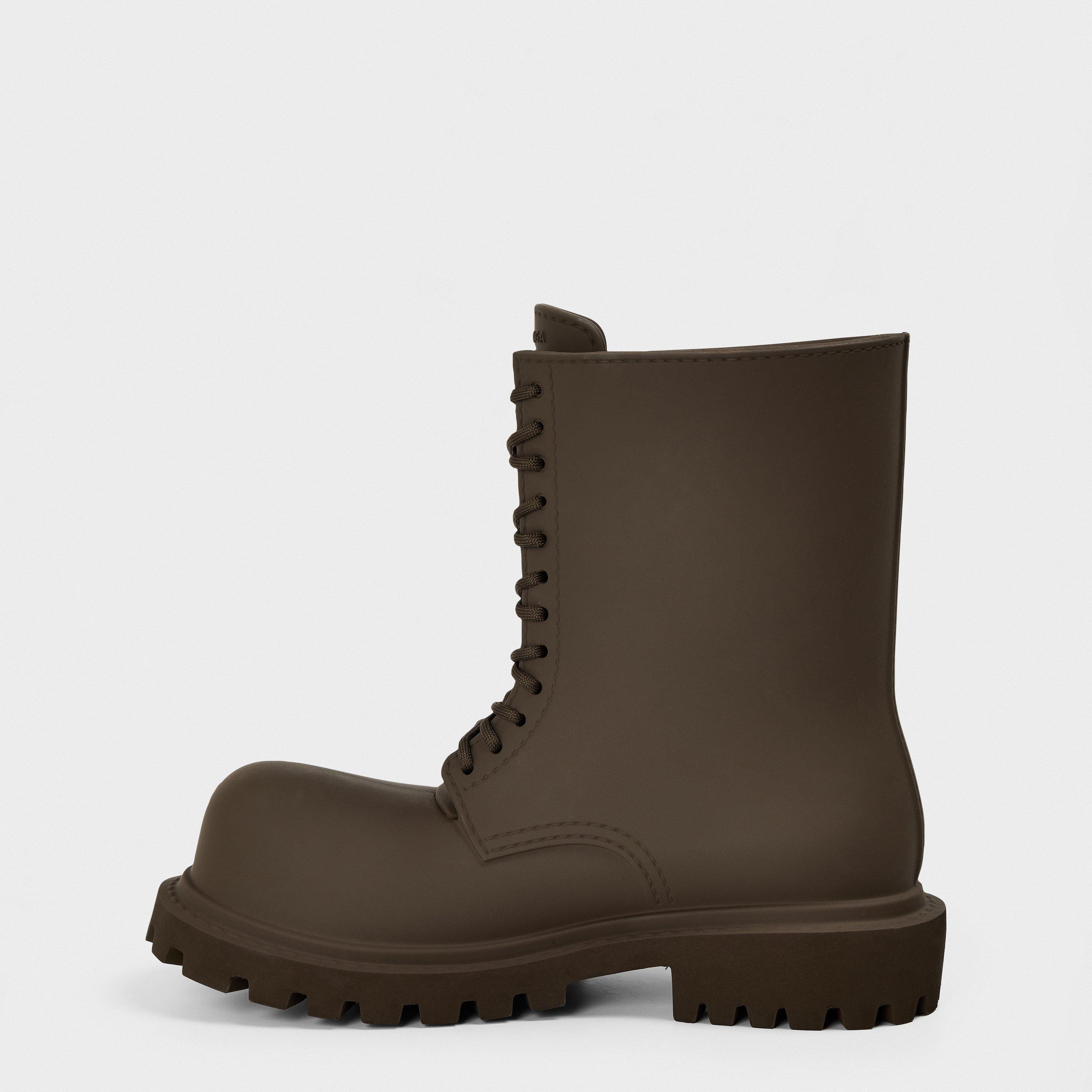 Brown - Balenciaga - Men's Biker Boots - 2