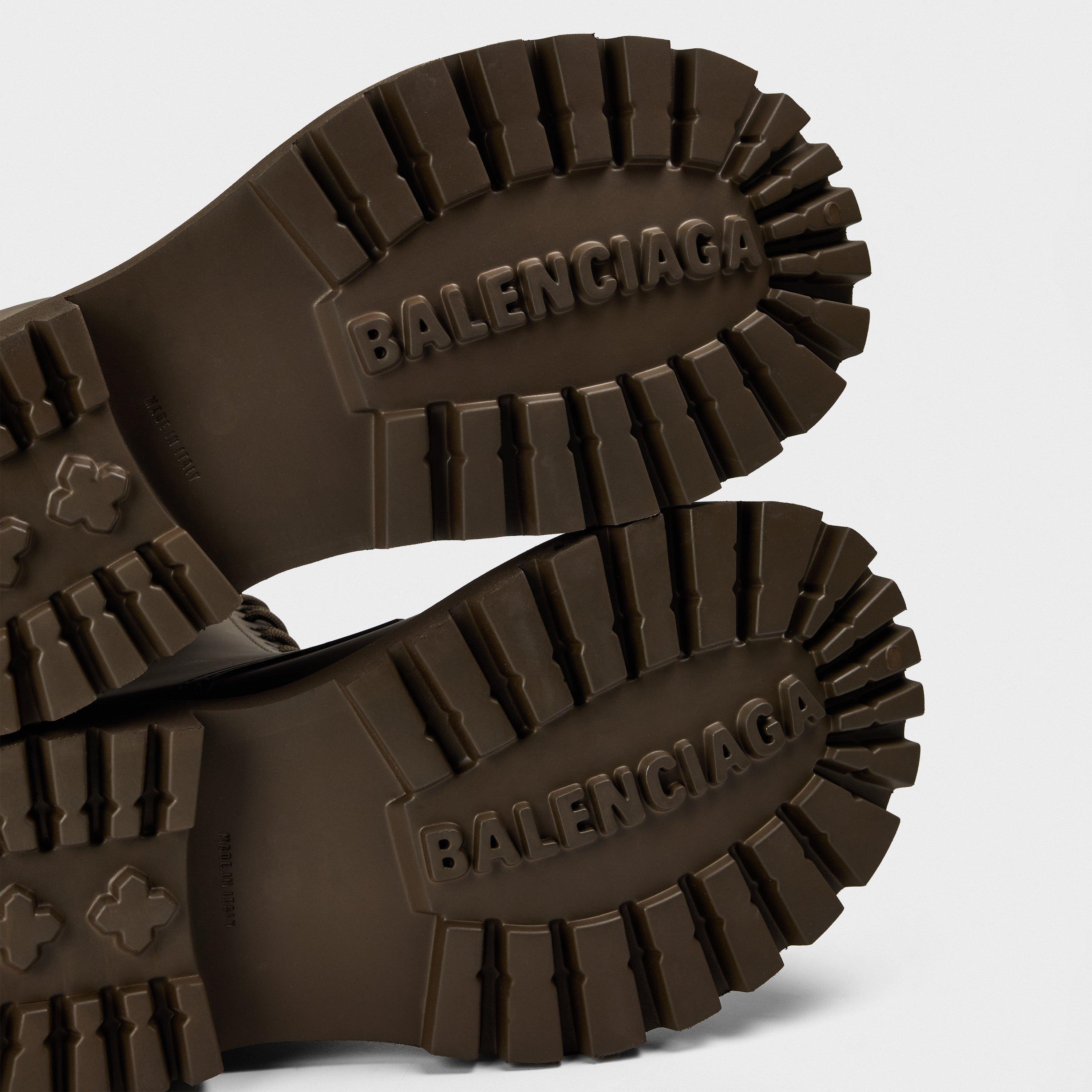 Brown - Balenciaga - Men's Biker Boots - 3